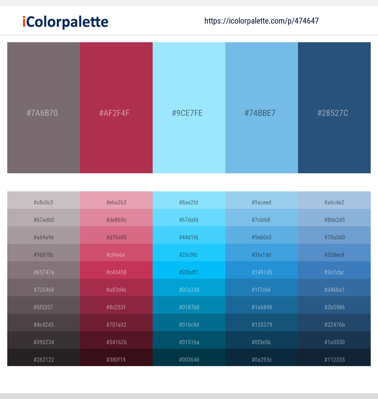 36+ Brown And Light Sky Blue Color Palettes & Gradient Ideas ...