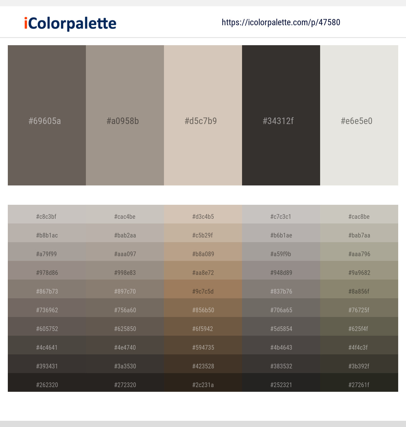 Pine Cone – Zorba – Soft Amber – Dune – Cararra Color scheme