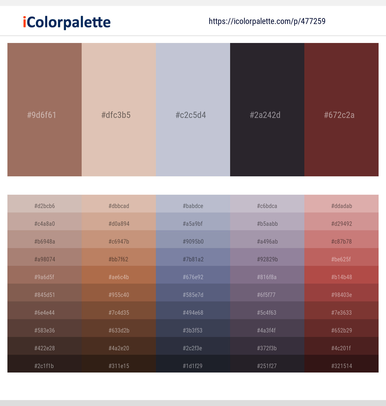 Toast – Bone – Ghost – Baltic Sea – Buccaneer Color scheme