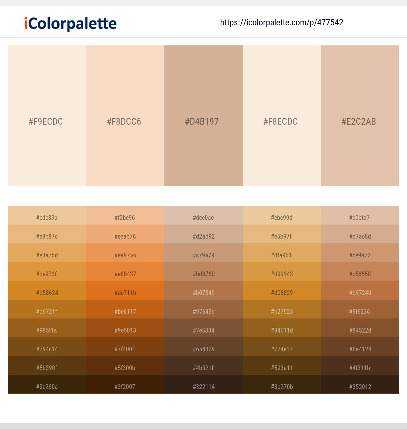 Linen – Givry – Cameo – Linen – Rose Fog Color scheme