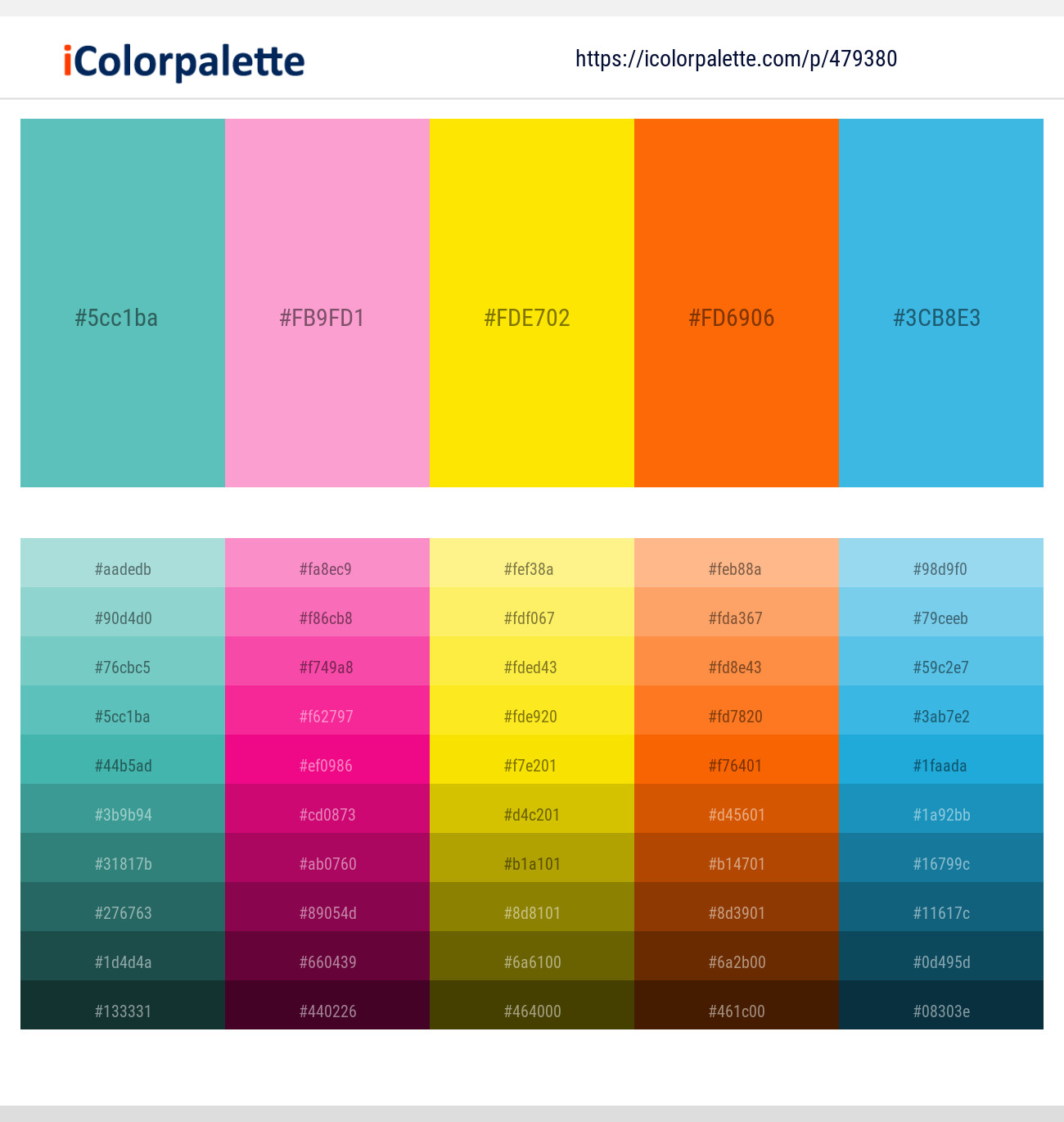 6 Latest Schemes with Light Pink And Dark Orange Color tone combinations | 2022 | iColorpalette