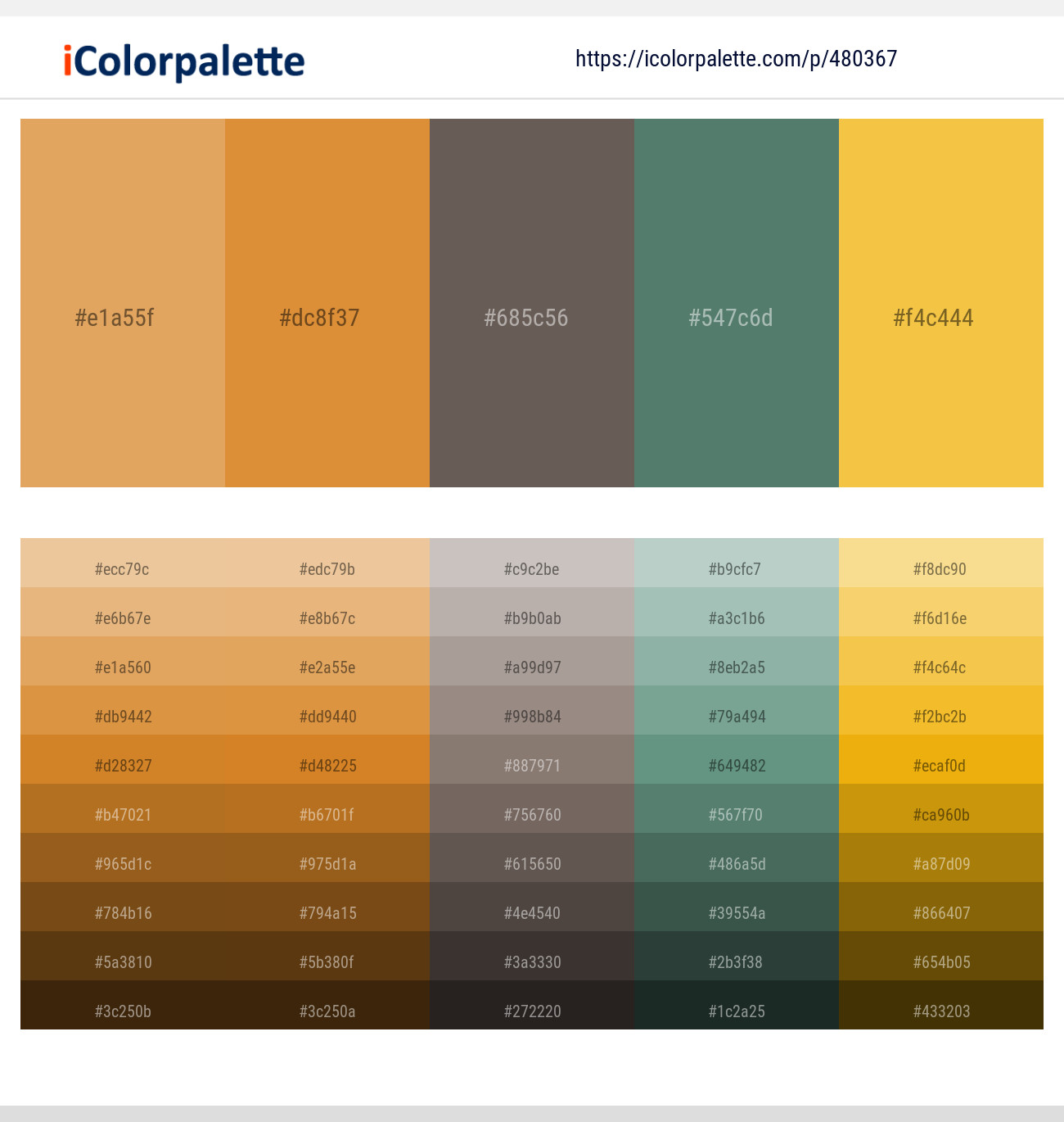 Di Serria – Brandy Punch – Pine Cone – Como – Saffron Color scheme