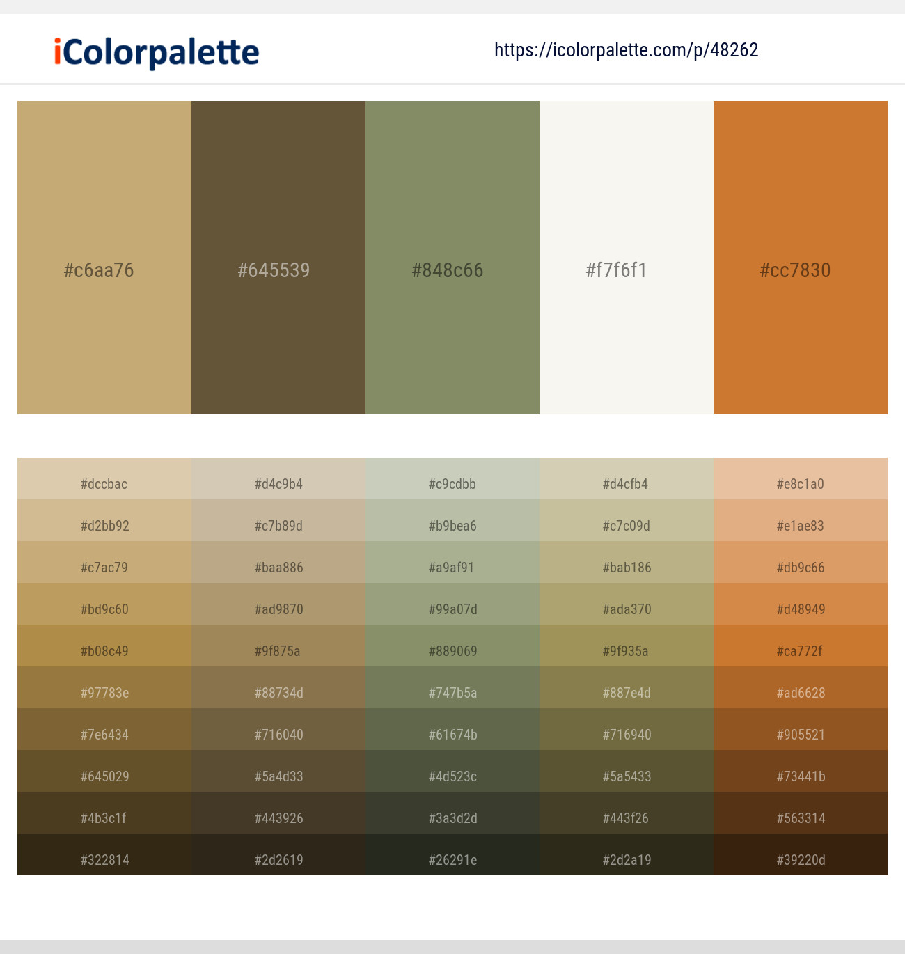 1+ Spring Wood And Brandy Punch Color Palettes & Gradient Ideas ...