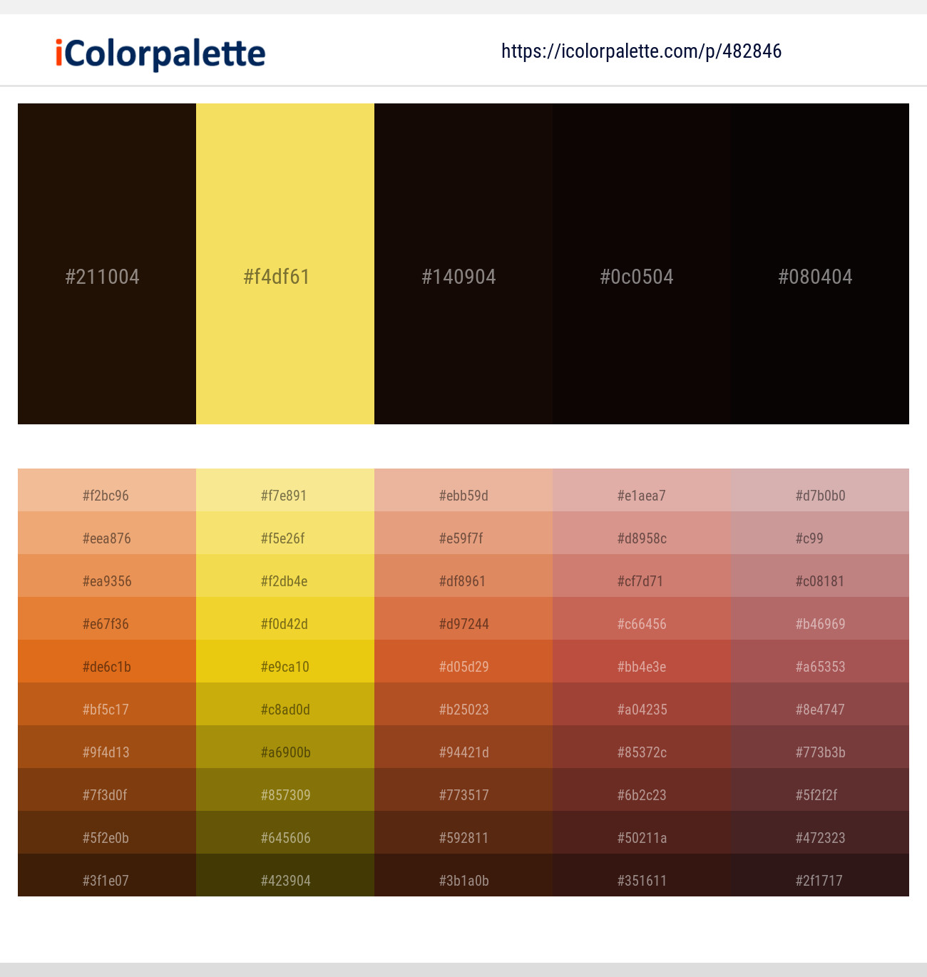 Creole – Energy Yellow – Graphite – Asphalt – Night Rider Color scheme