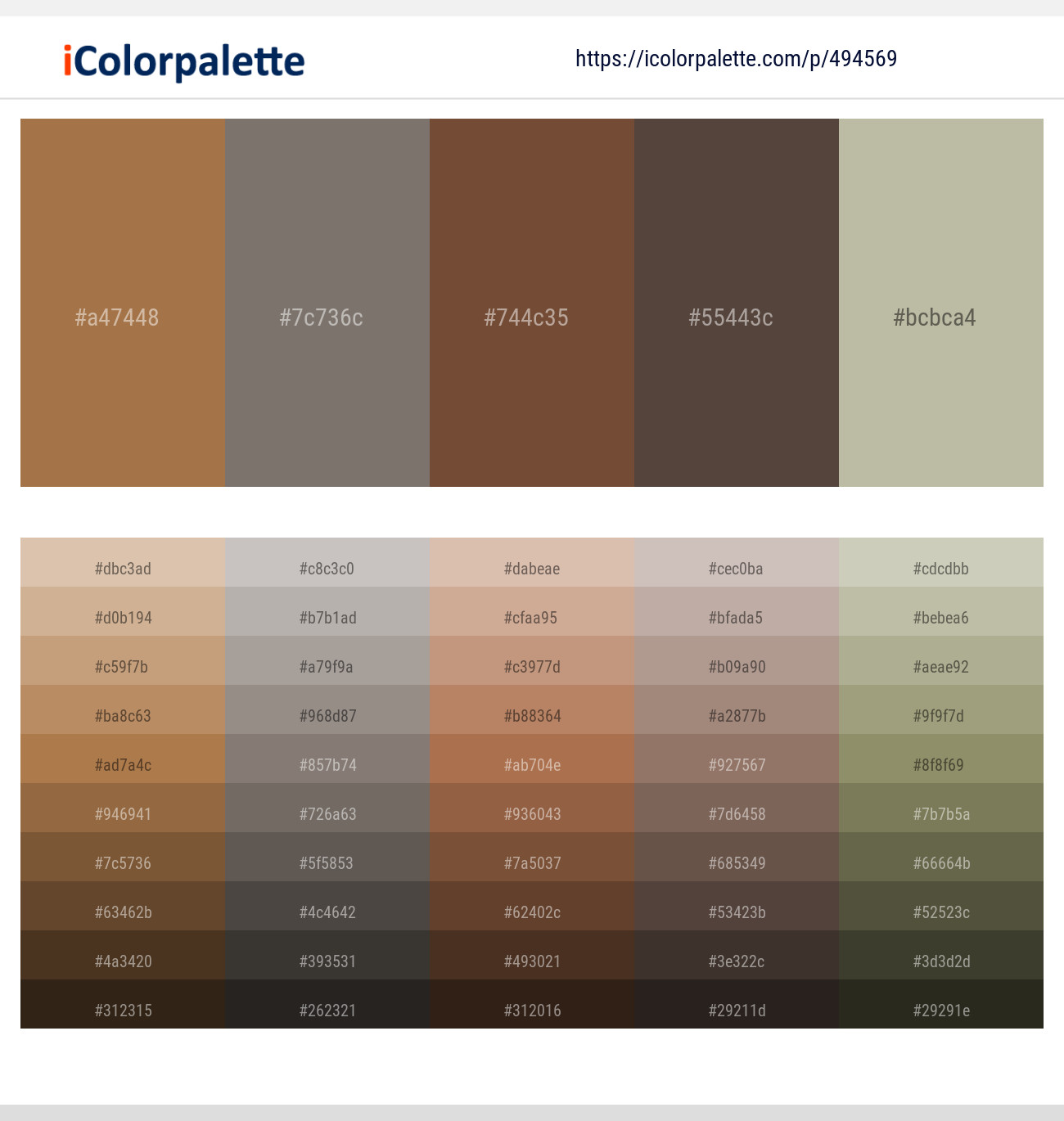 Cape Palliser – Tapa – Shingle Fawn – Kabul – Eagle Color scheme