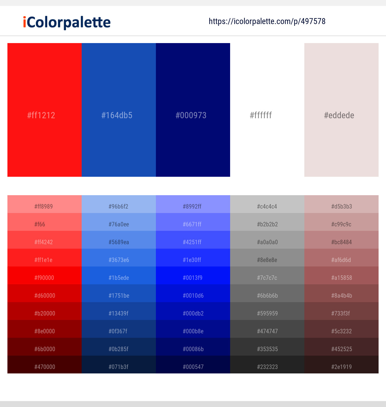 pastel tidsplan Varme 56 Latest Color Schemes with Red And White Color tone combinations | 2022 |  iColorpalette