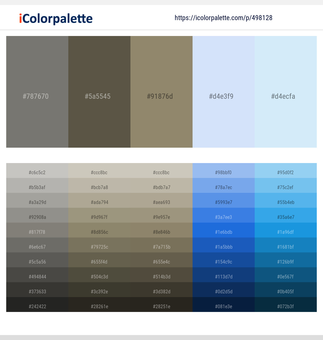 Tapa – Soya Bean – Arrowtown – Tropical Blue – Tropical Blue Color scheme