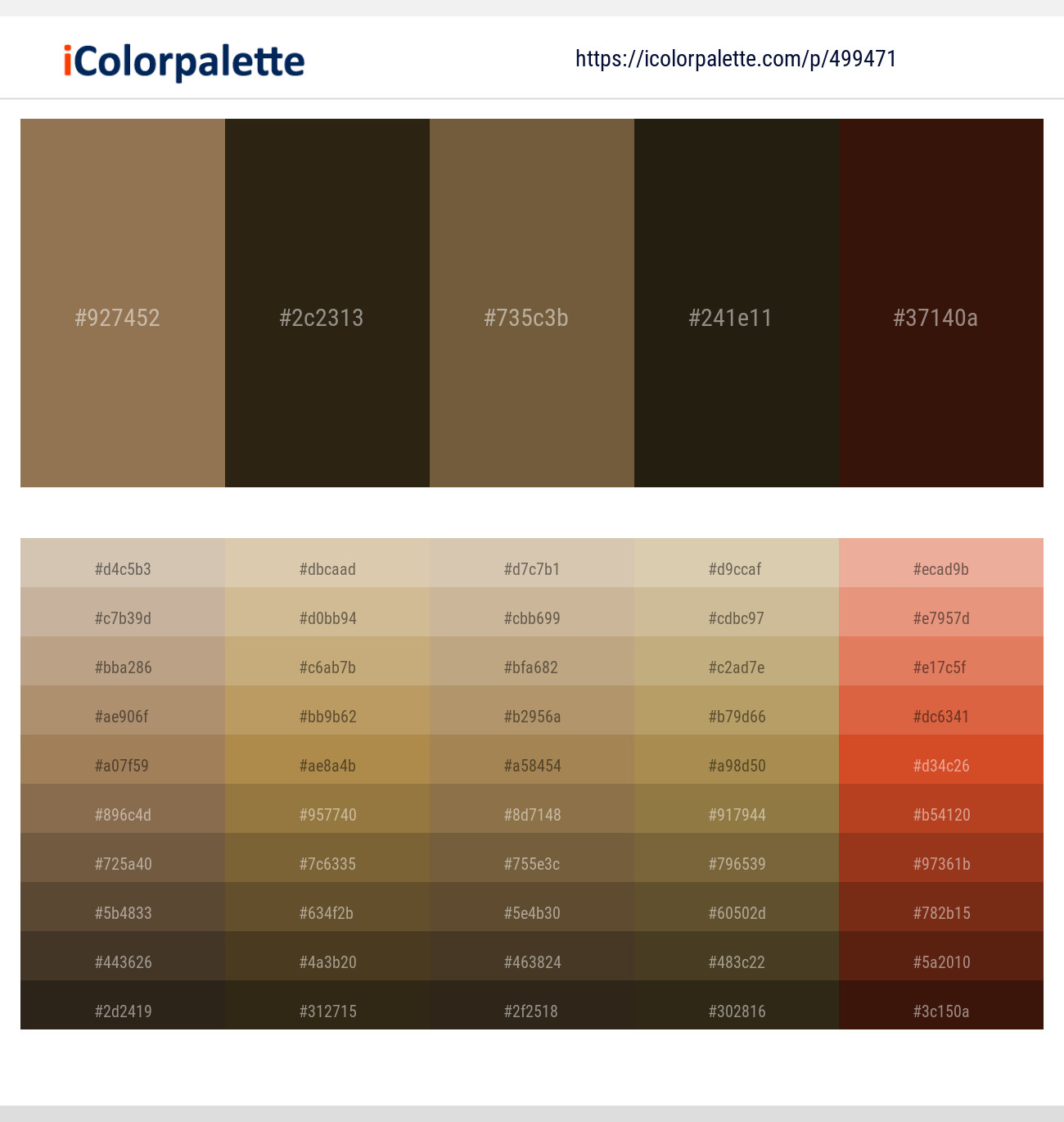 Leather – Eternity – Yellow Metal – Eternity – Clinker Color scheme