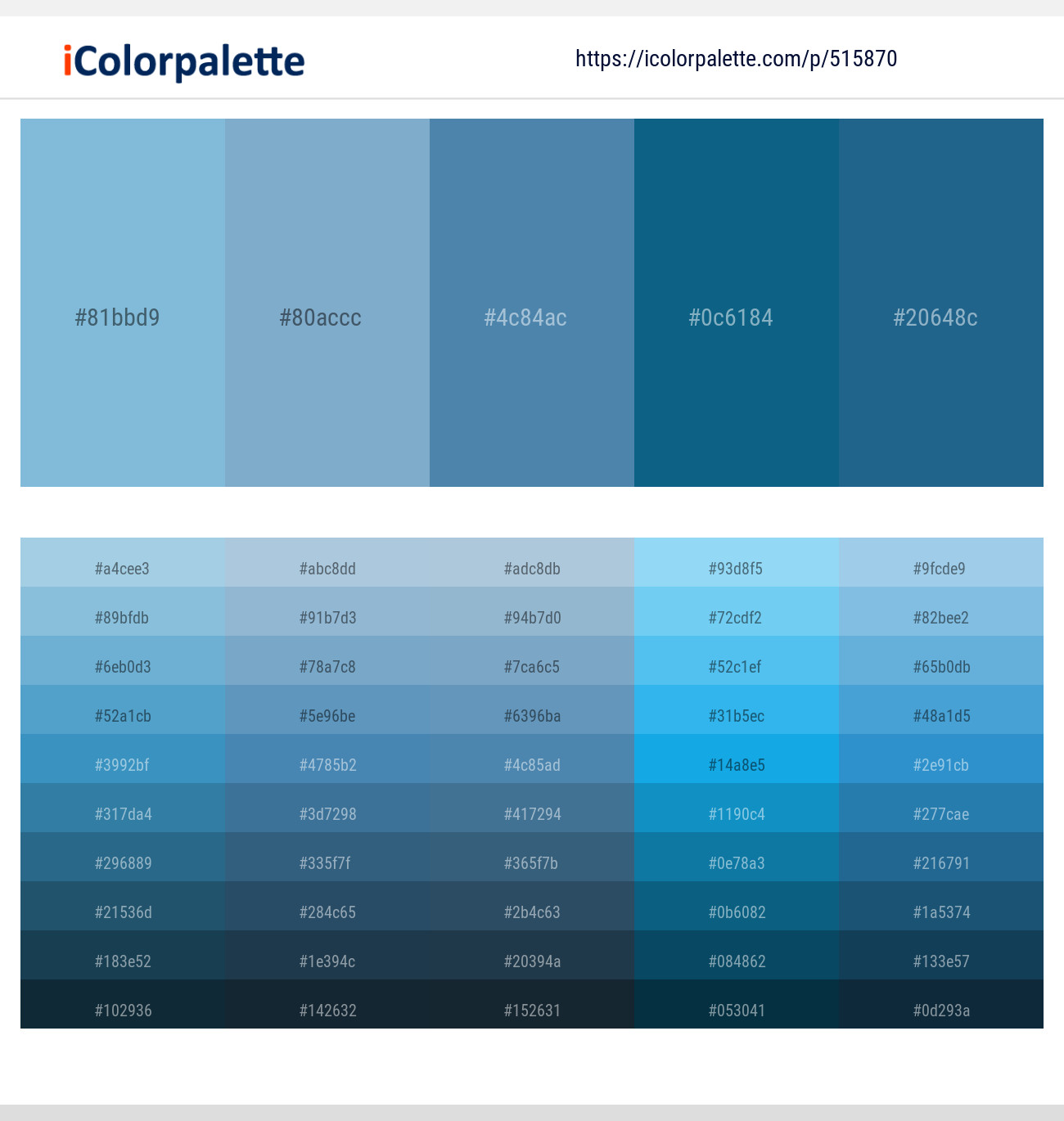 aktivt etnisk Seks 31 Latest Color Schemes with Light Blue And Teal Color tone combinations |  2022 | iColorpalette