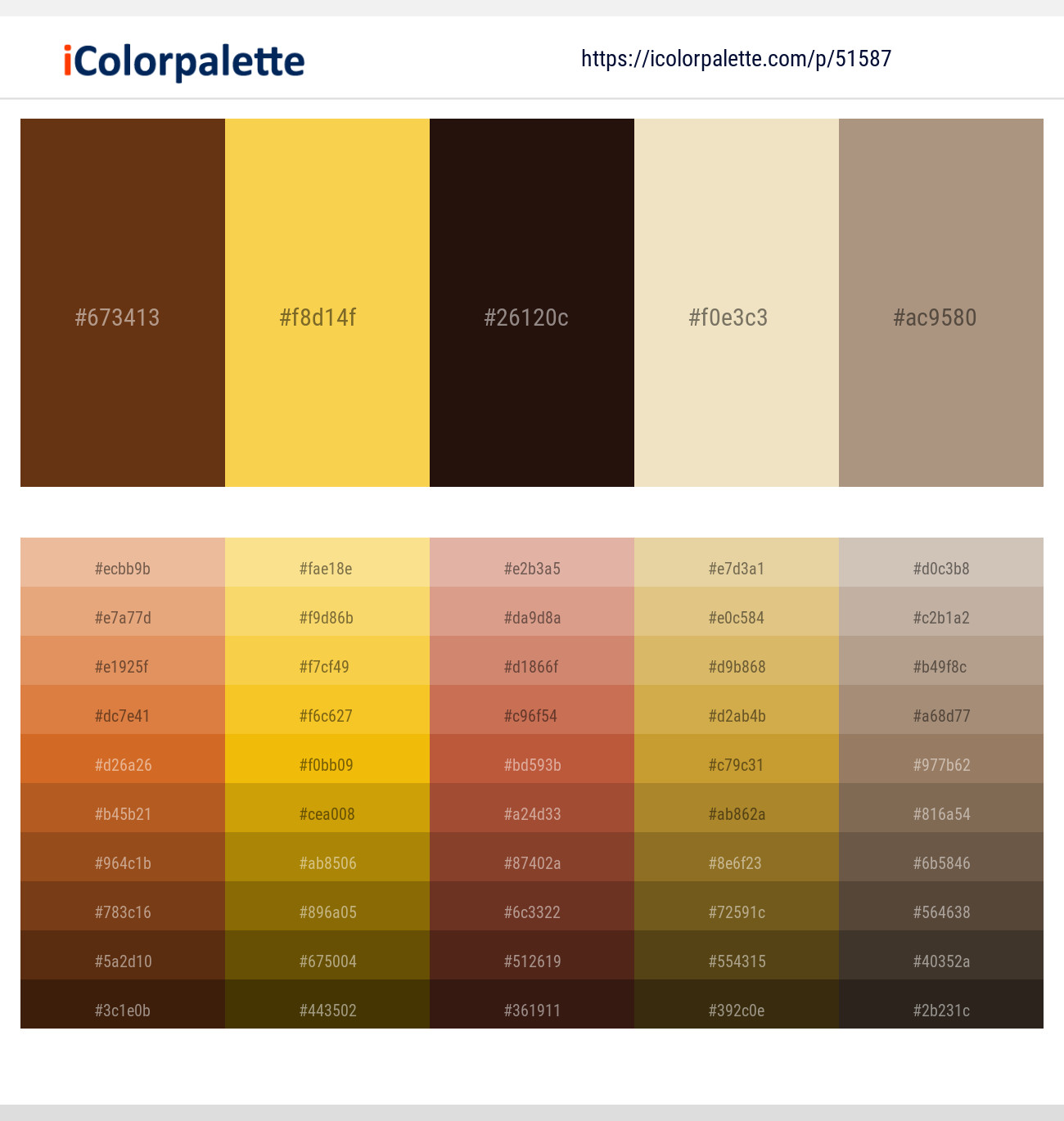 Hairy Heath – Energy Yellow – Coffee Bean – Wheatfield – Sandrift Color scheme