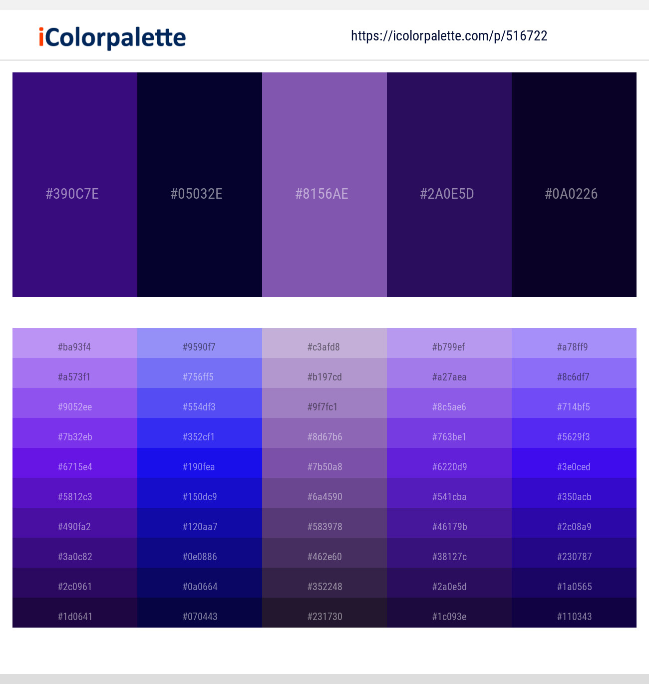 17 Latest Color Schemes with Indigo And Slate Blue Color tone ...