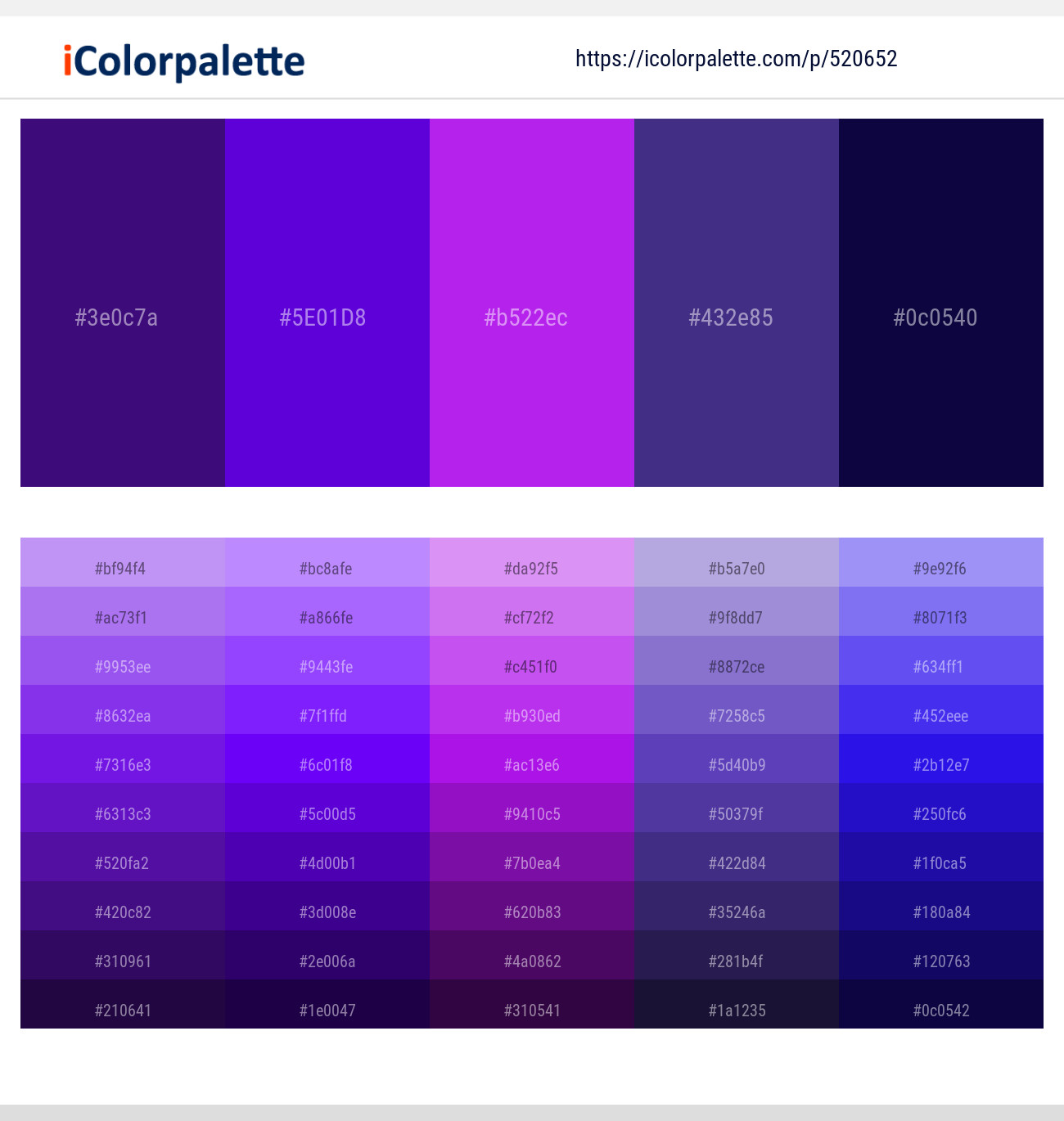 52 Latest Color Schemes with Indigo And Dark Slate Blue Color tone ...