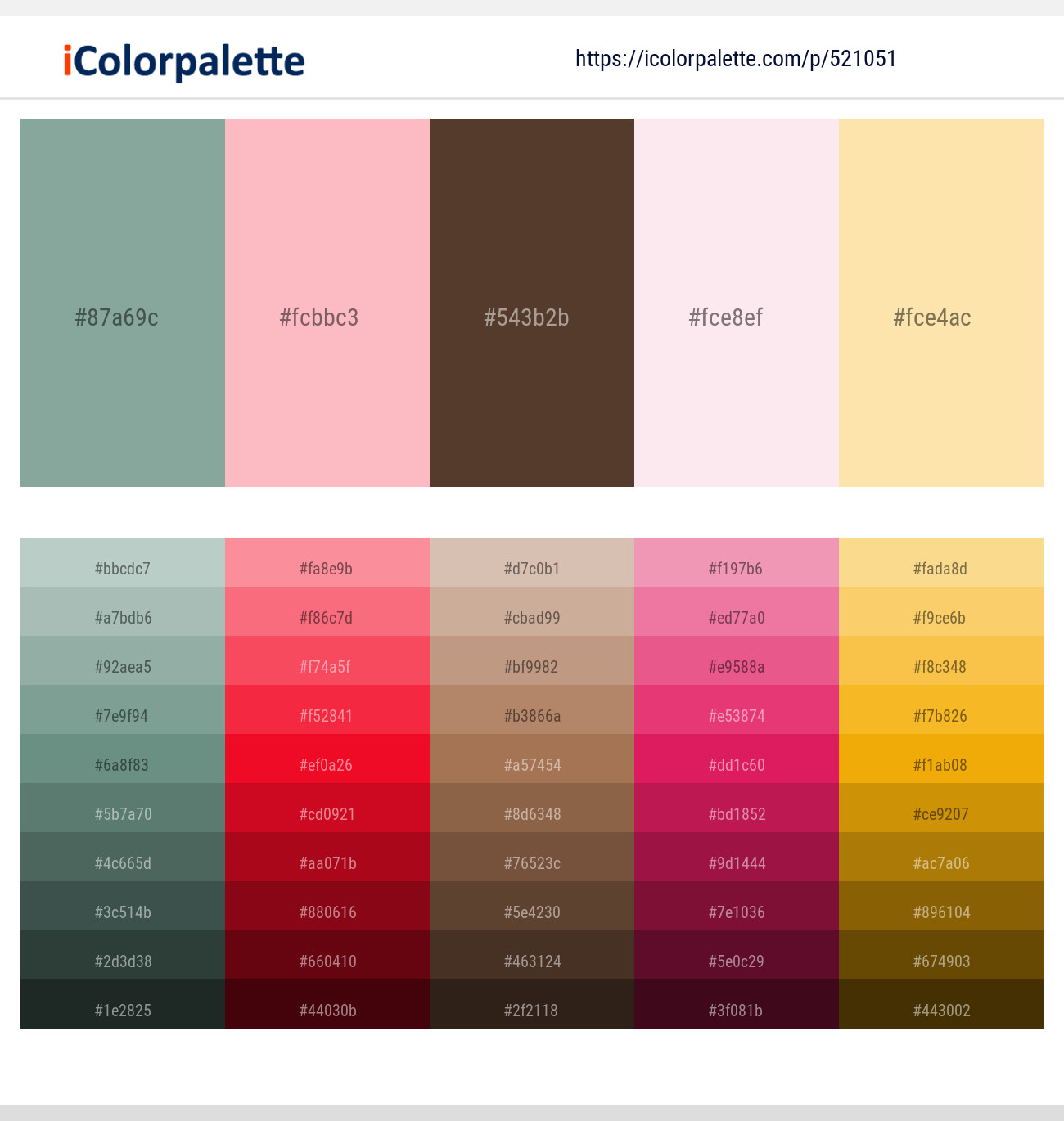 521051Cascade – Lavender Pink – Saddle – Wisp Pink – Banana Mania Color scheme