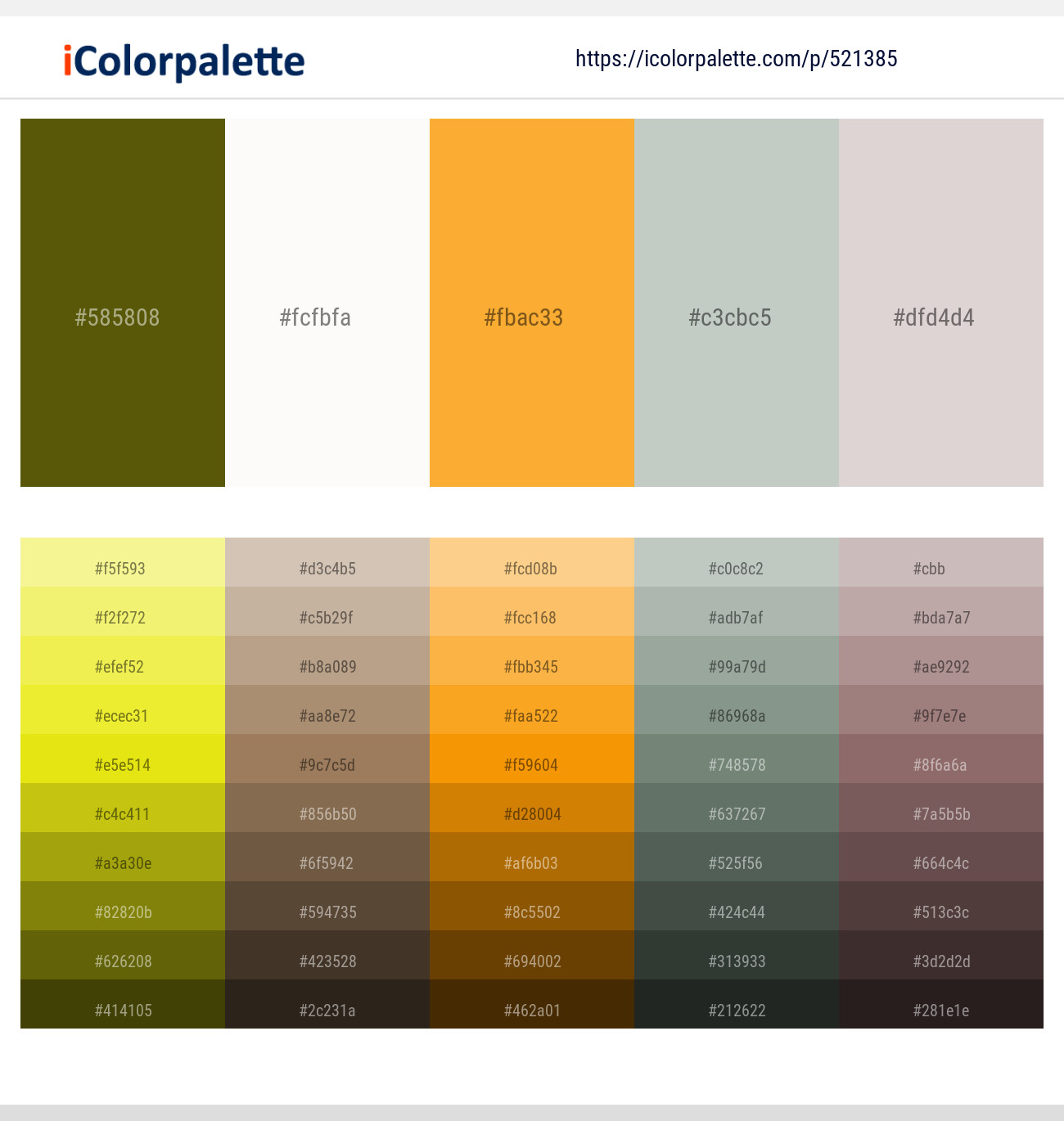 521385Spicy Mustard – Pampas – Sea Buckthorn – Pumice – Swiss Coffee Color scheme