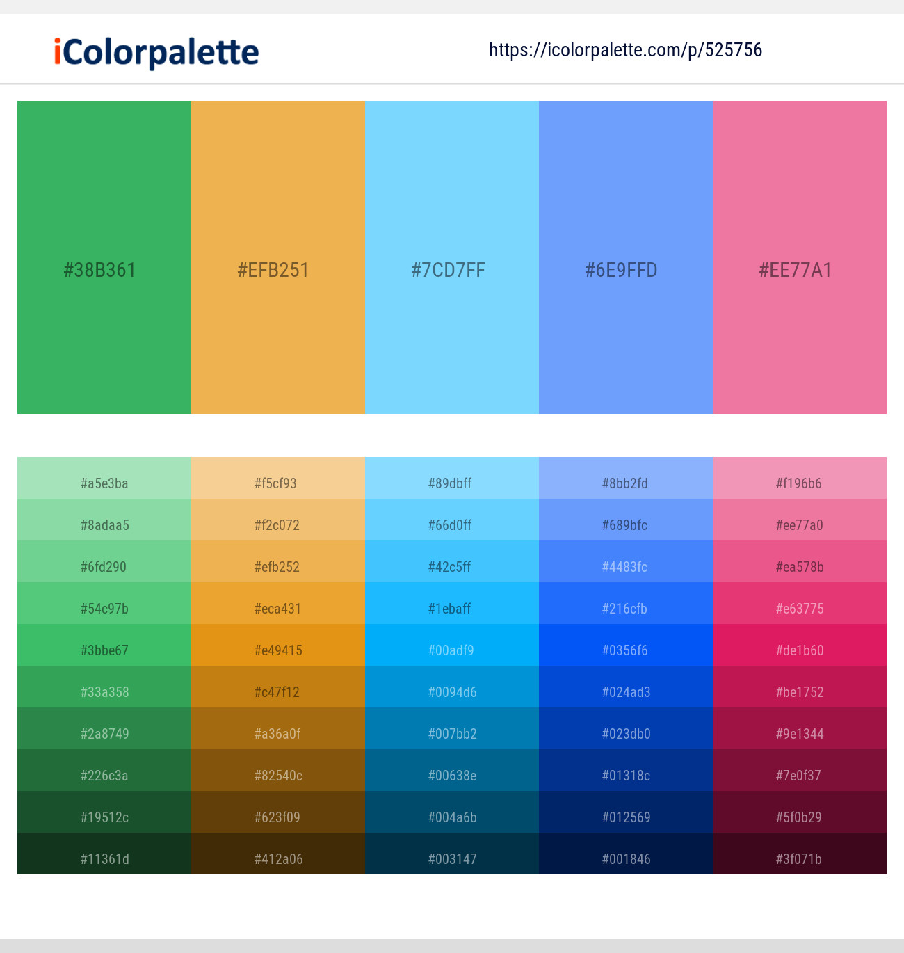 Chateau Green – Ronchi – Anakiwa – Malibu – Mauvelous Color scheme