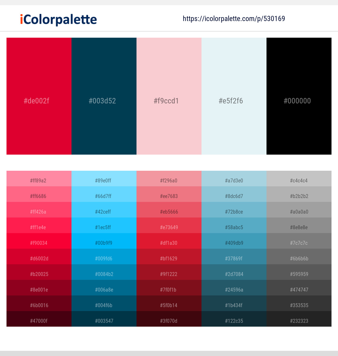 530169Monza – Prussian Blue – Azalea – Black Squeeze – Black Color scheme