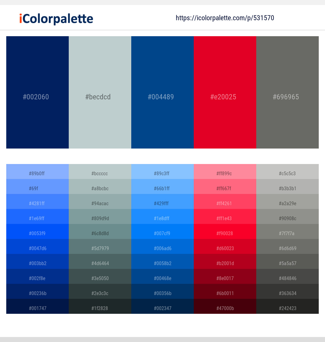 30 Latest Color Schemes with Navy And Red Color tone combinations