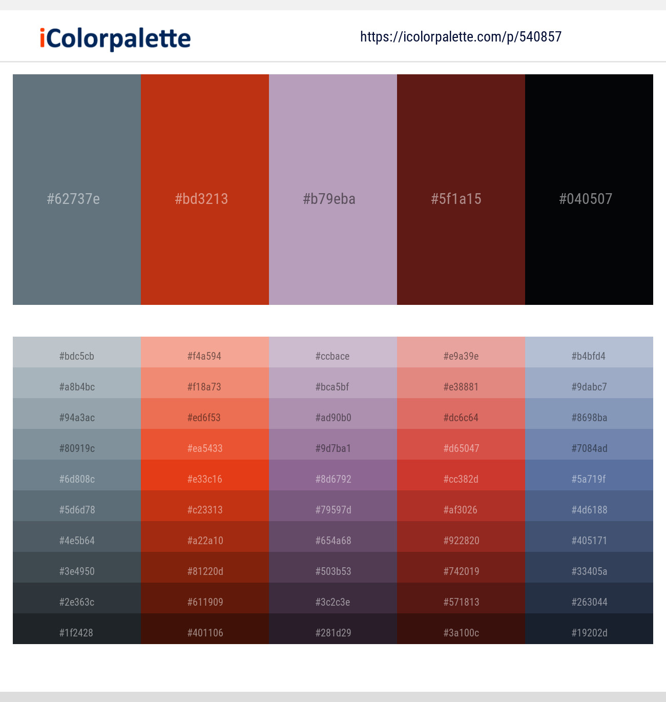 160+ Latest Color Schemes with Slate Gray And Fire Brick Color tone ...