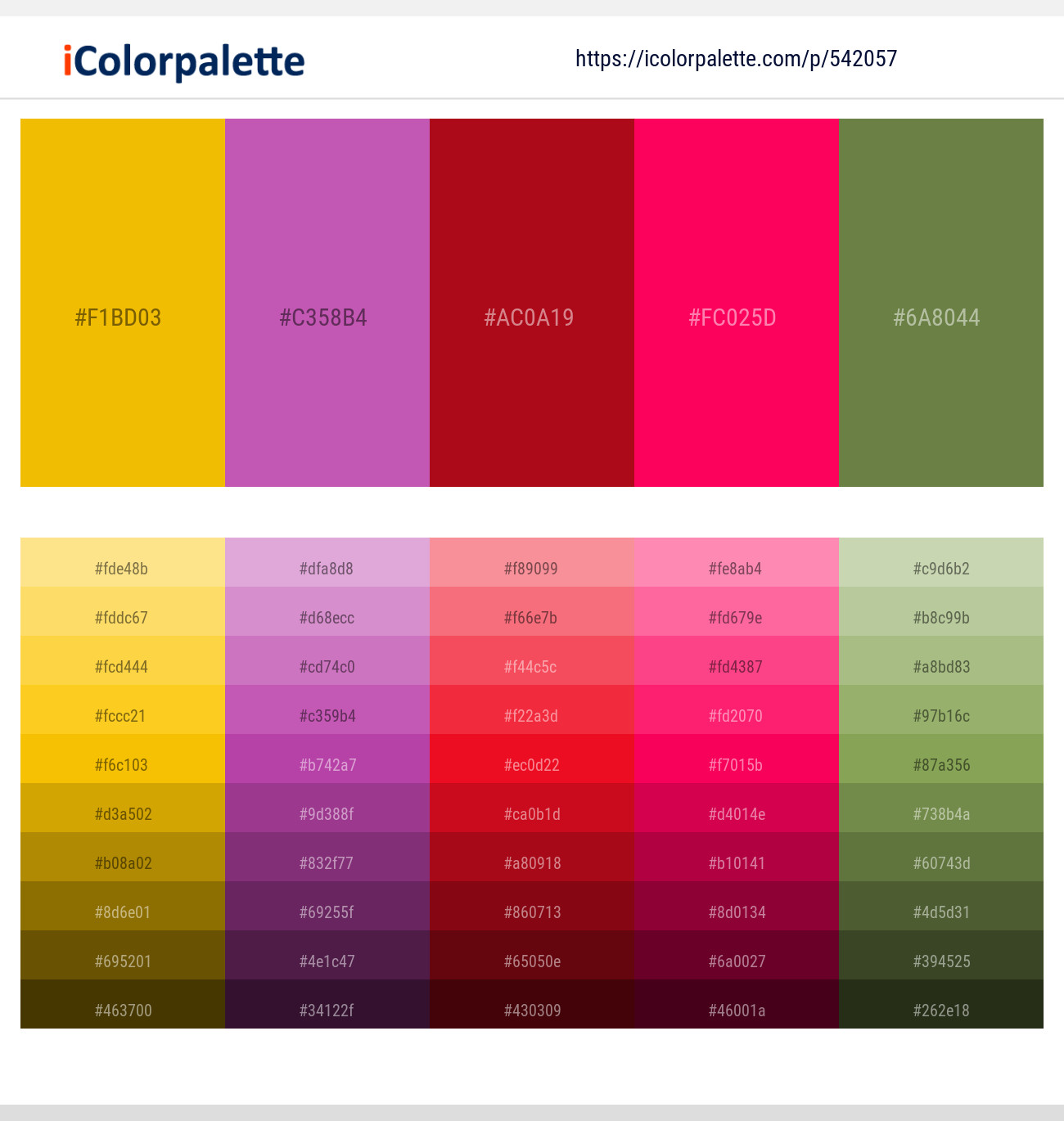 28 Latest Color Schemes with Red And Deep Pink Color tone combinations | 2023 | iColorpalette