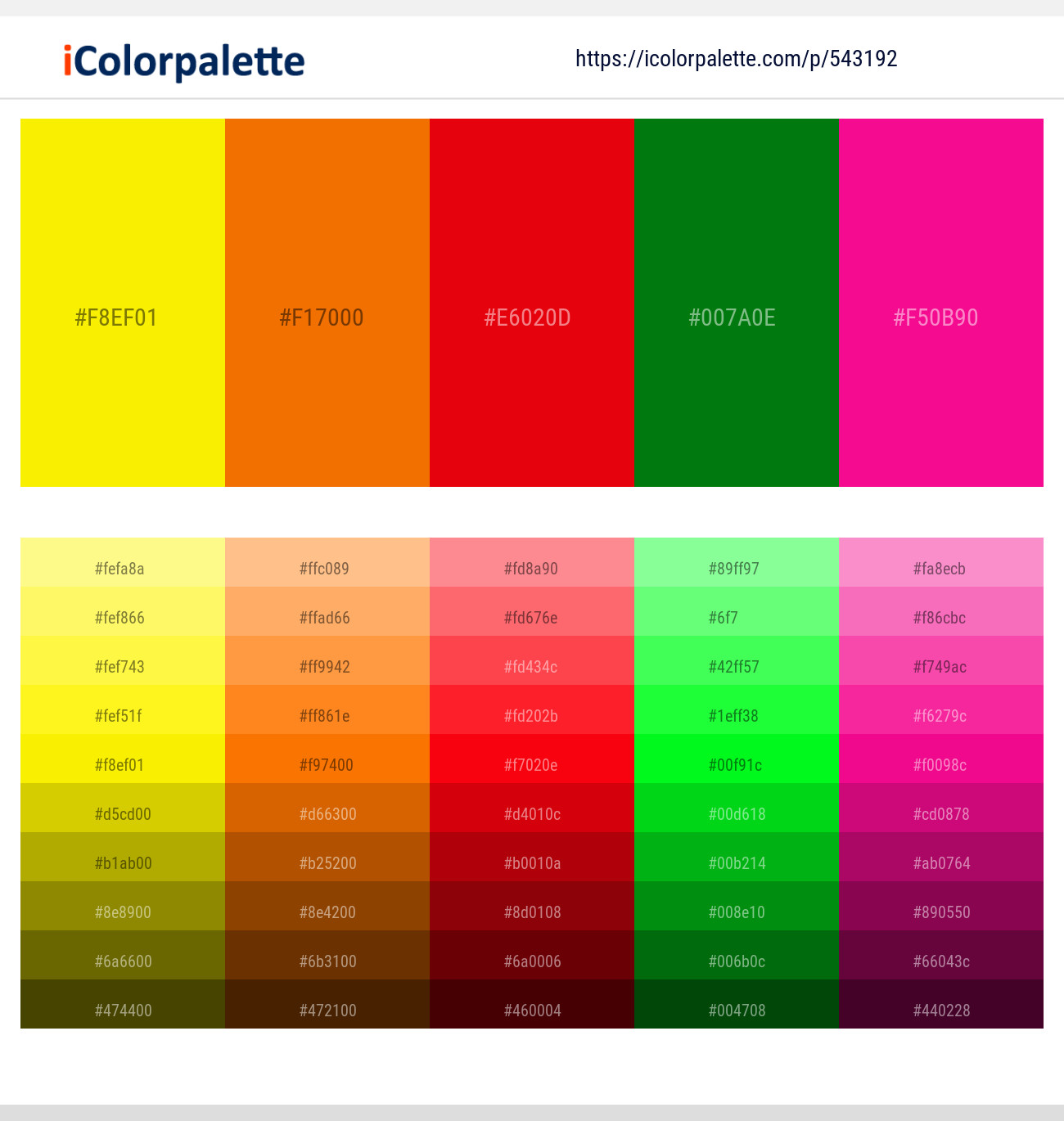 18 Latest Color Schemes with Red And Green Color | | iColorpalette