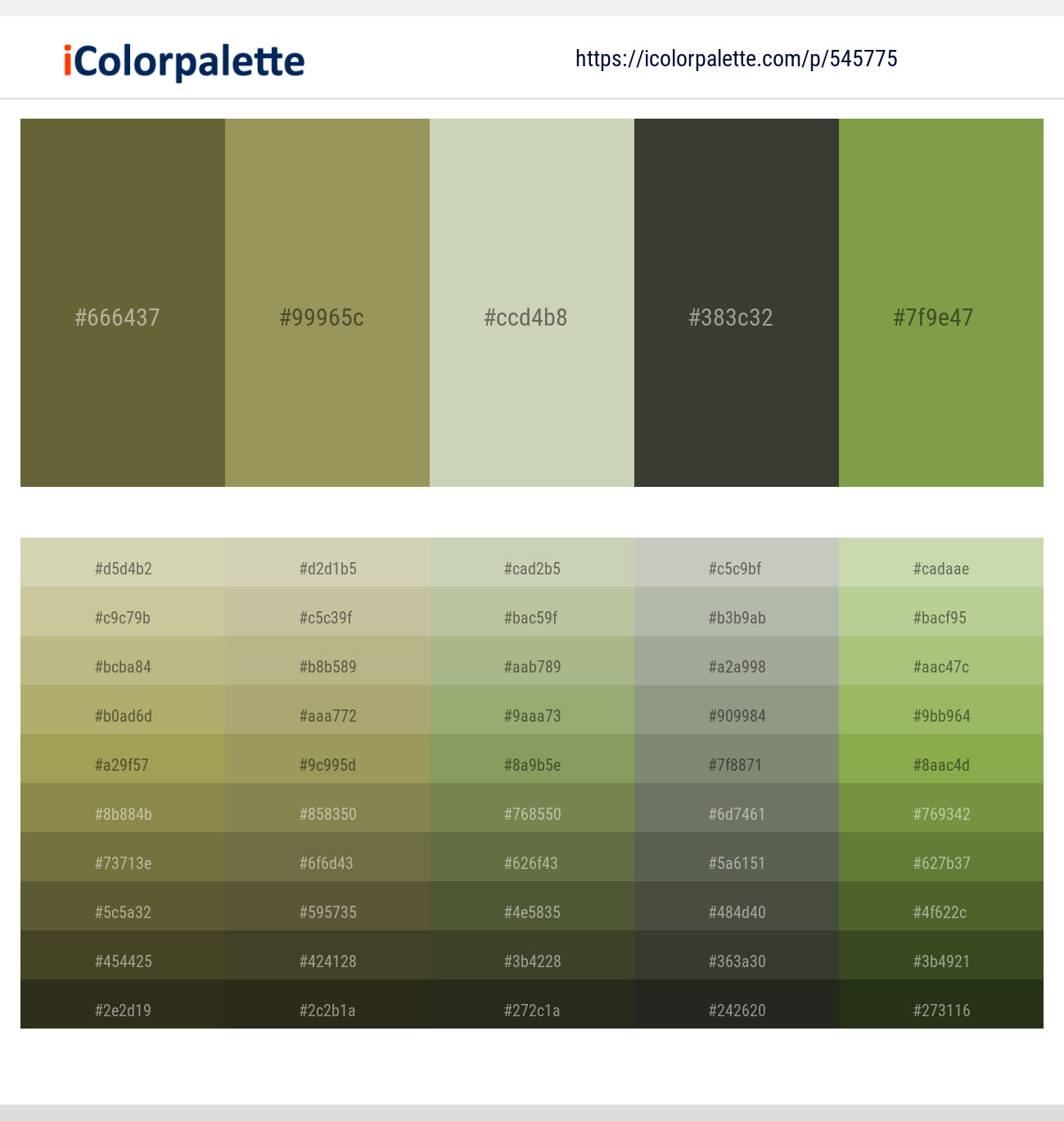 Verdigris – Barley Corn – Coriander – Heavy Metal – Chelsea Cucumber Color scheme