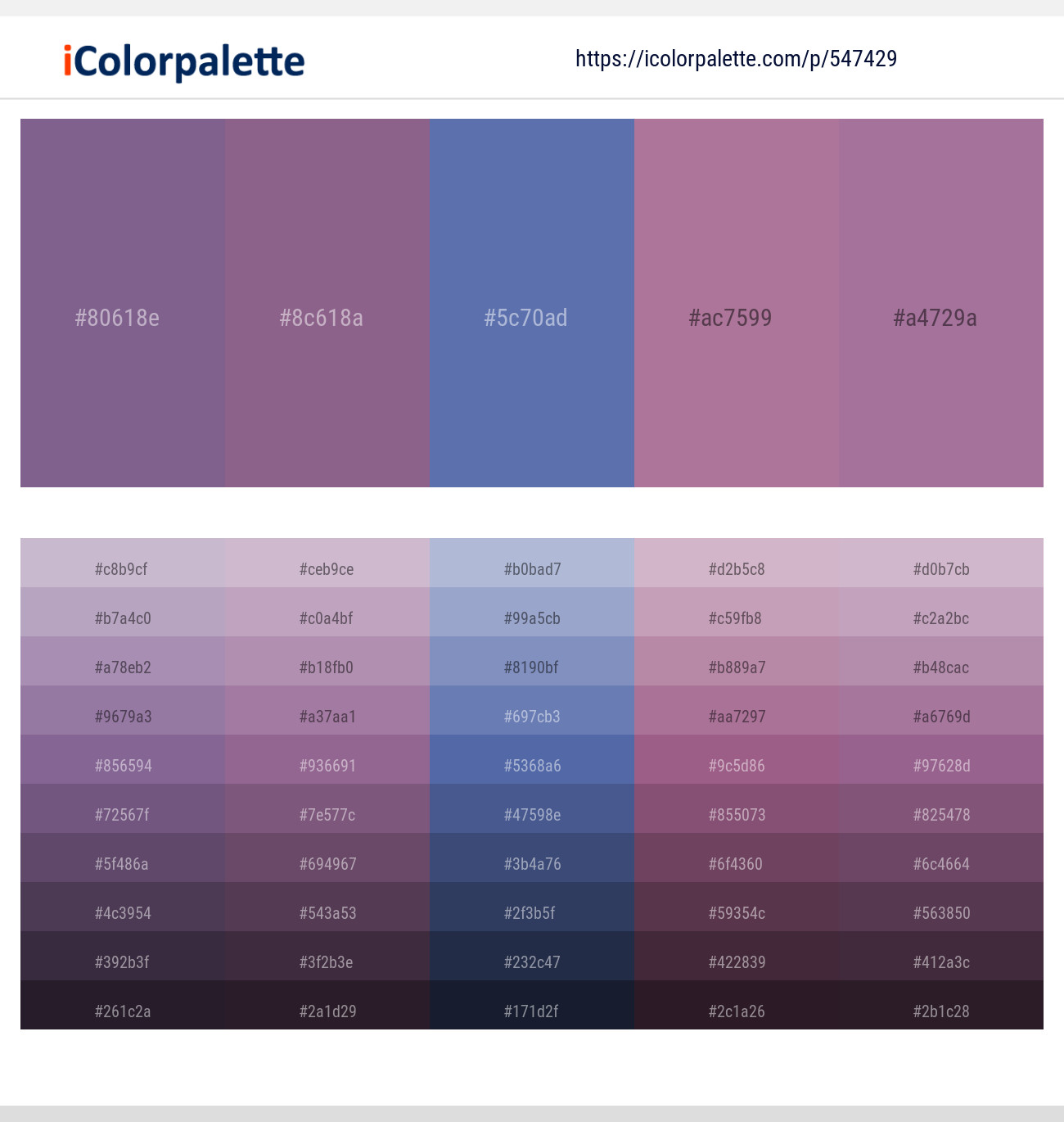 Trendy Pink – Strikemaster – Waikawa Gray – Bouquet – Bouquet Color scheme