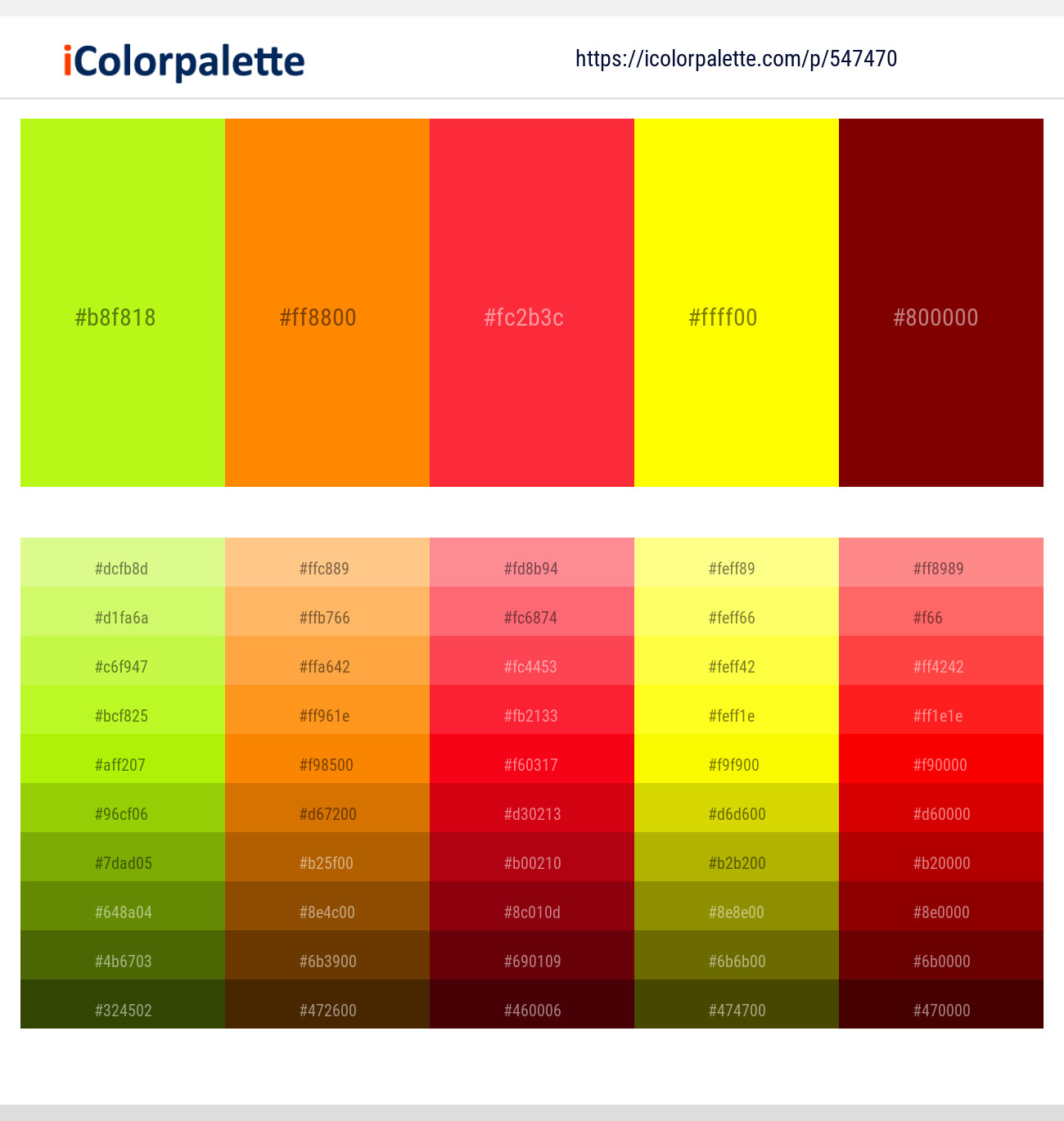 11 Color Schemes with Green And Dark Orange Color tone combinations 2023 | iColorpalette