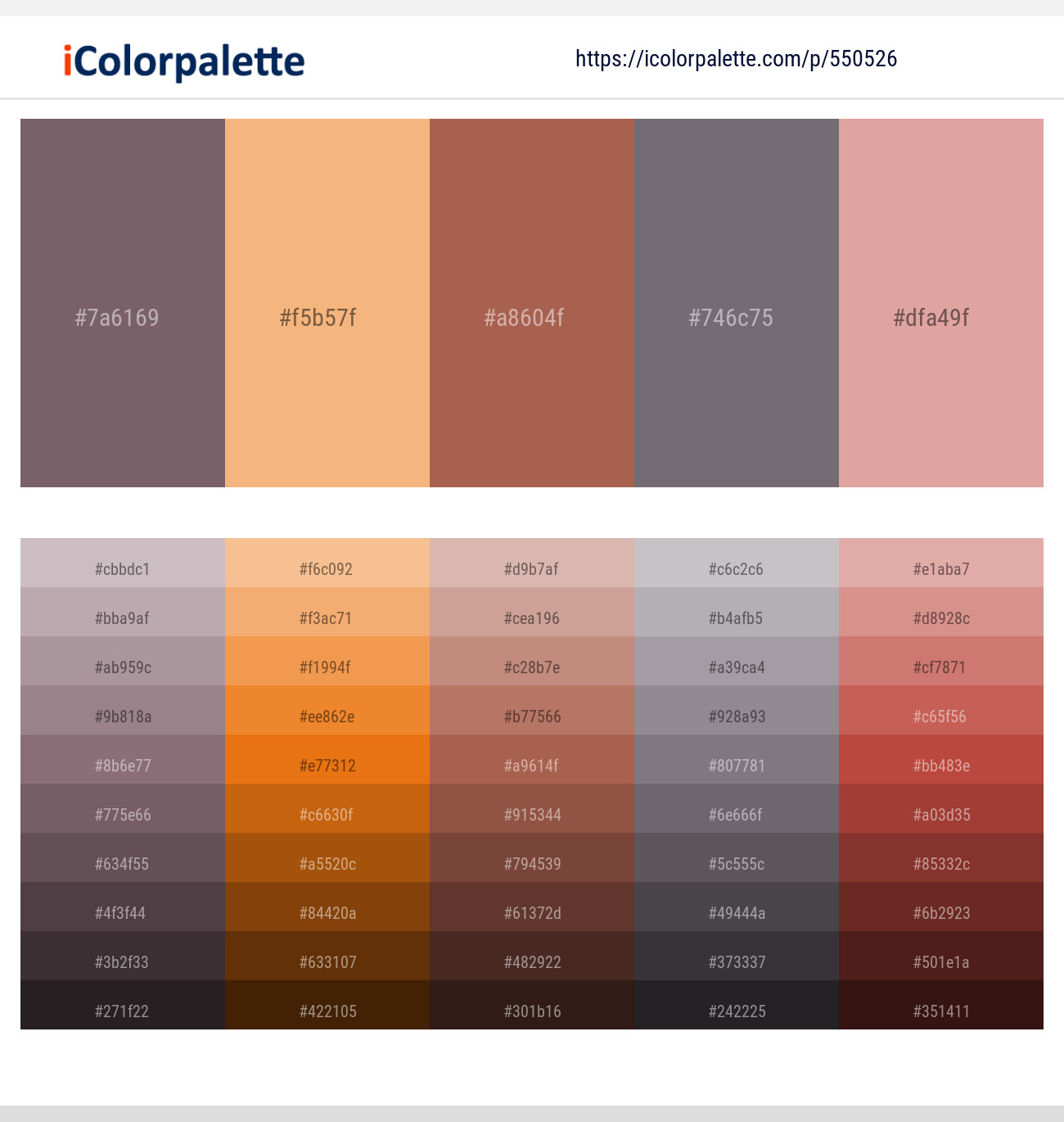 Falcon – Rajah – Matrix – Salt Box – Petite Orchid Color scheme