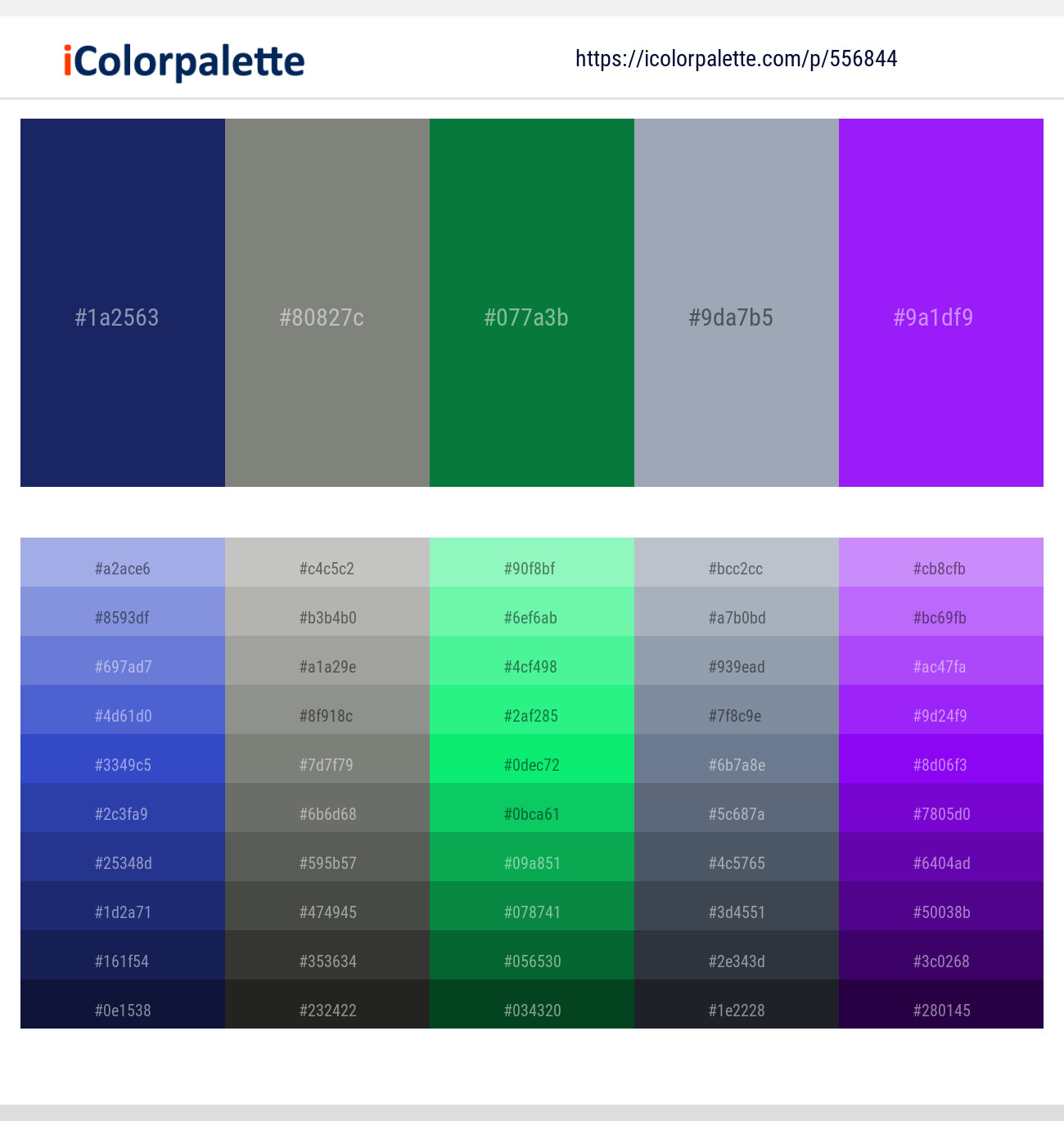 18 Latest Color Schemes with Gray And Green Color tone combinations ...
