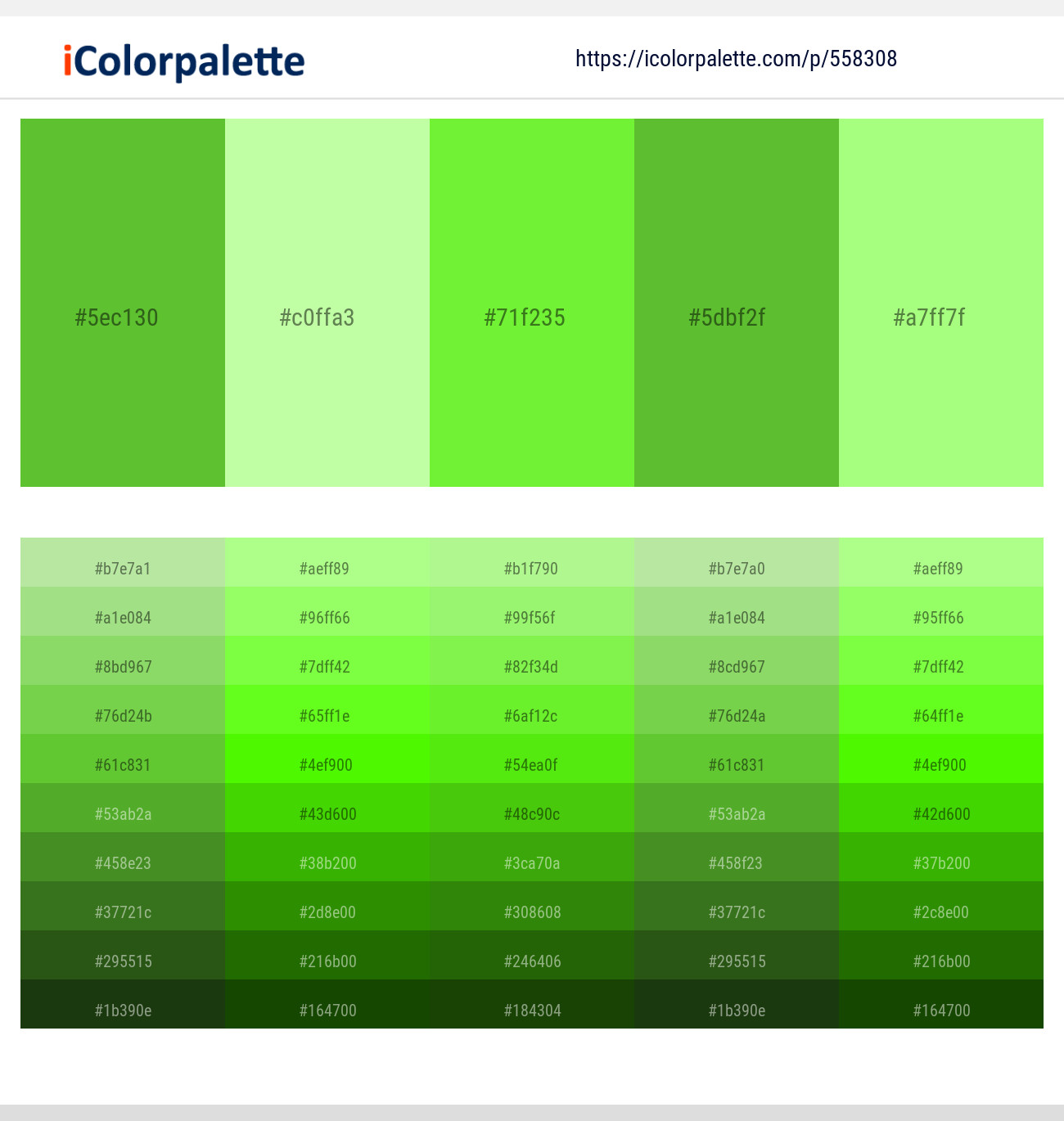 57 Latest Color Schemes with Bright Green Color tone combinations