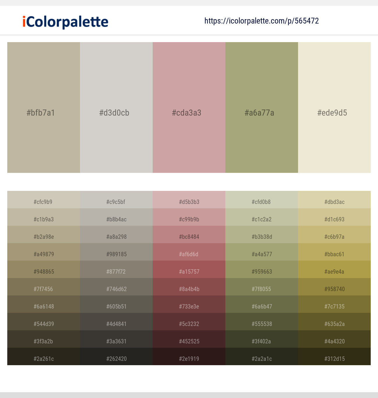 565472Bison Hide – Timberwolf – Eunry – Hillary – Aths Special Color scheme