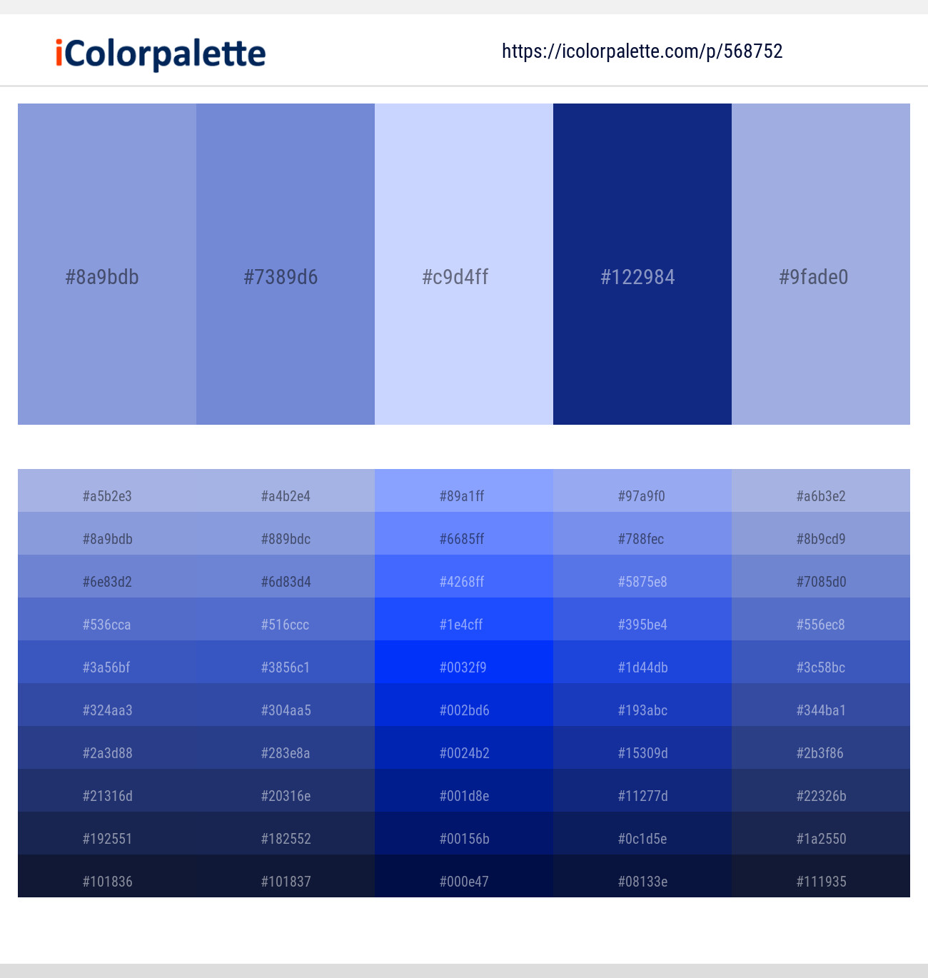110+ Latest Color Schemes with Periwinkle Color tone combinations ...