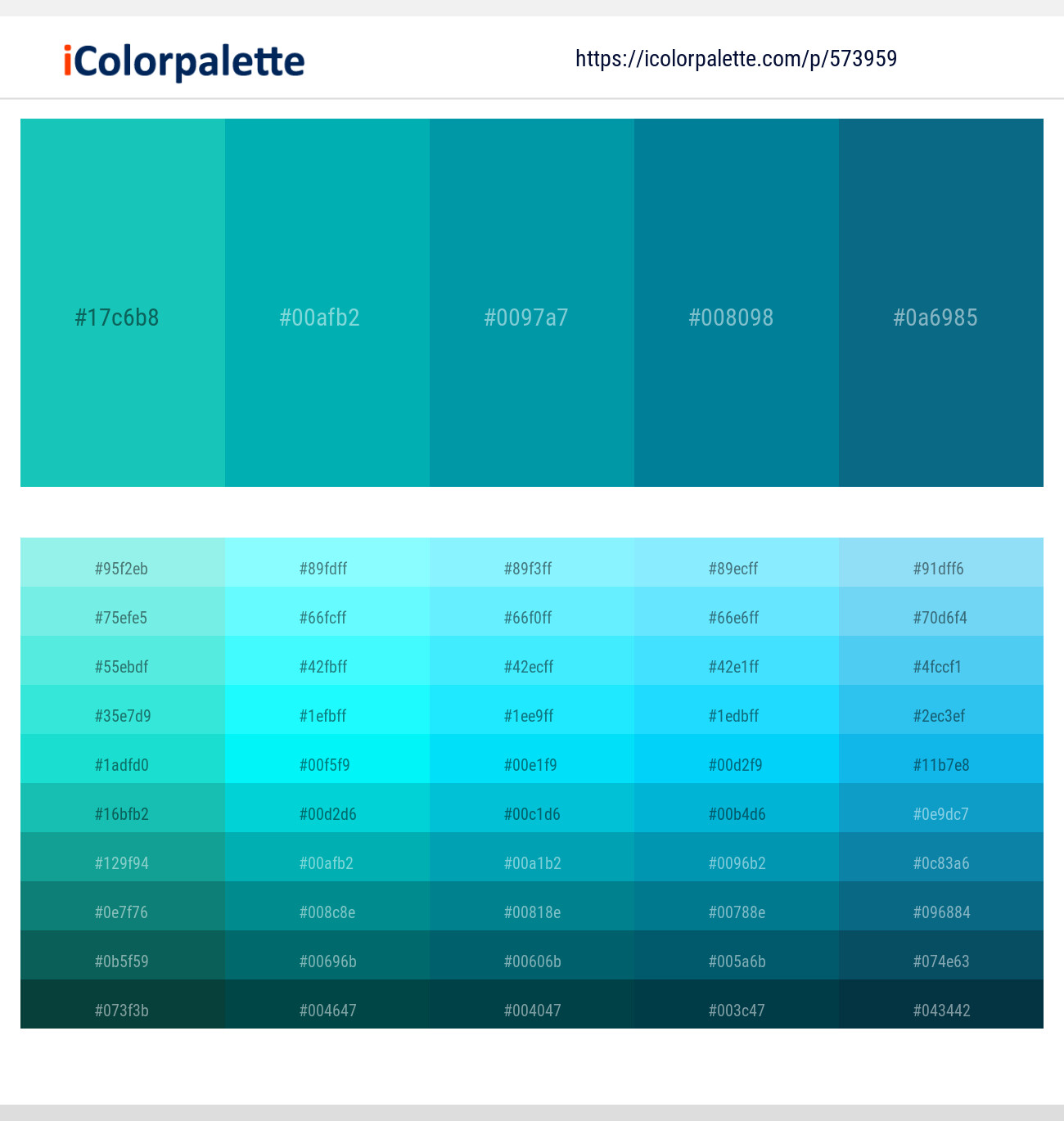 180+ Latest Color Schemes with Dark Cyan And Dark Cyan Color tone  combinations, 2024