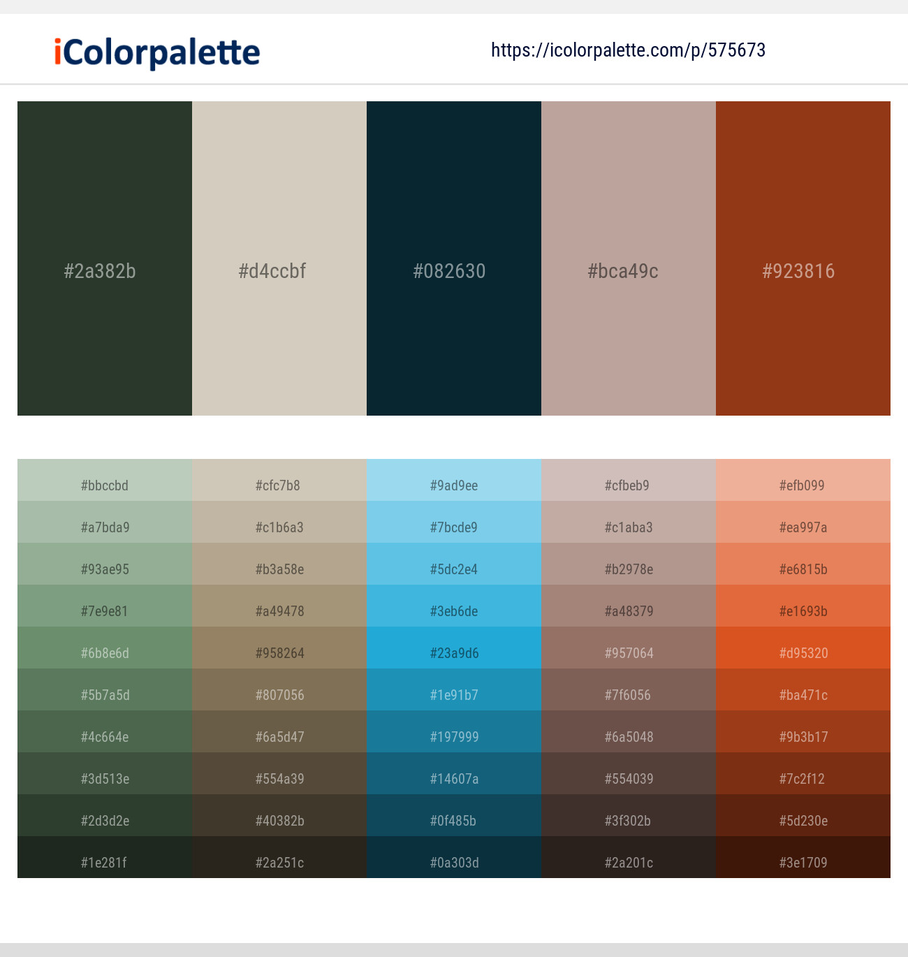 575673Heavy Metal – Sisal – Tiber – Thatch – Cognac Color scheme