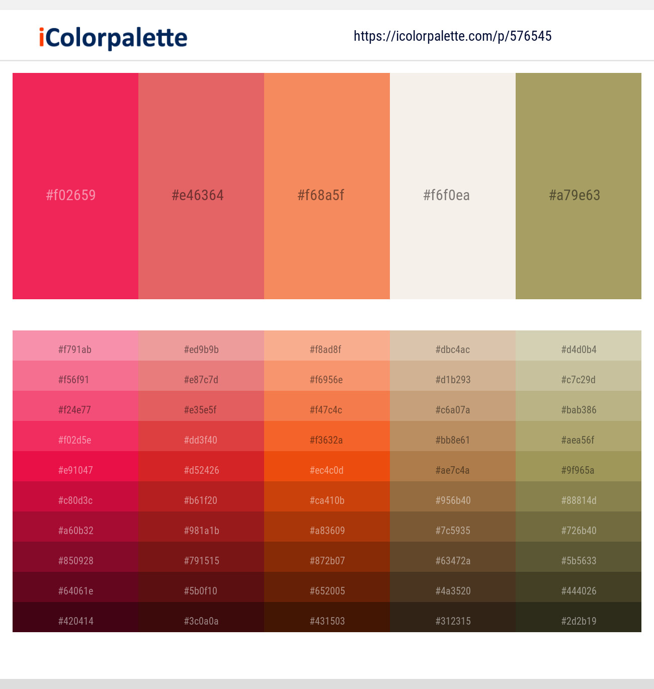 20 Espresso Color Palette ideas in 2021, iColorpalette