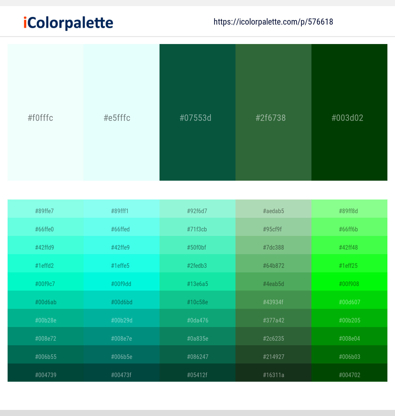 900+ Latest Color Schemes with Light Cyan Color tone combinations