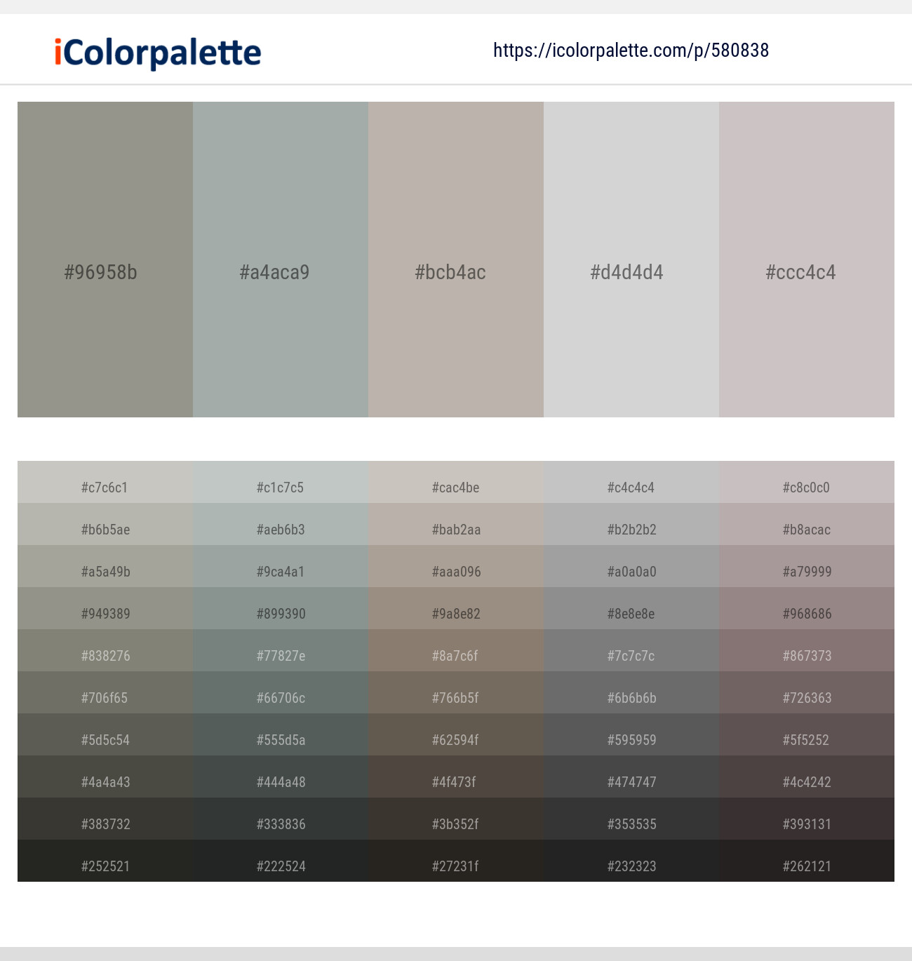 Lemon Grass – Edward – Tide – Alto – Silver Rust Color scheme