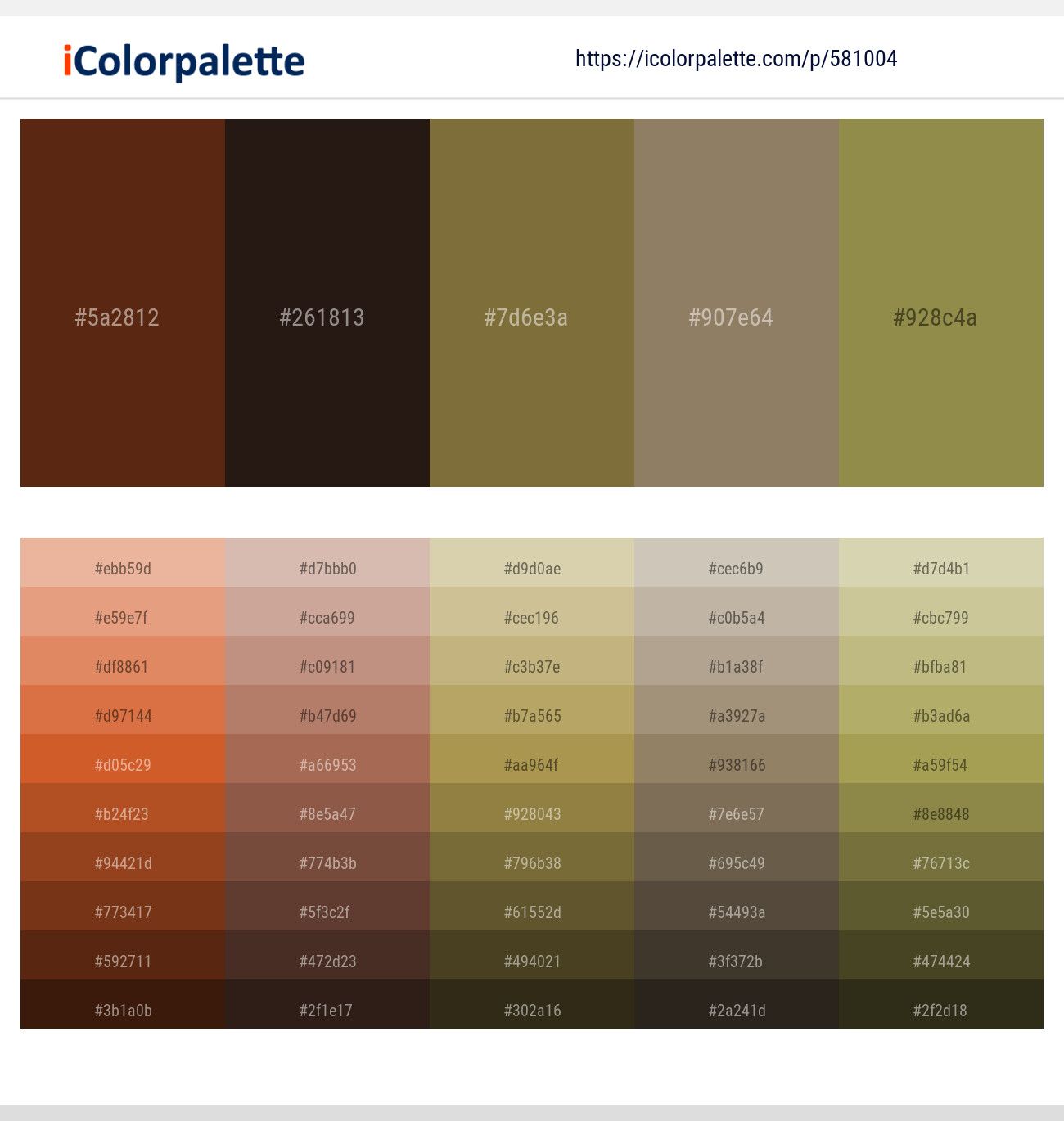 Jambalaya – Night Rider – Yellow Metal – Cement – Barley Corn Color scheme