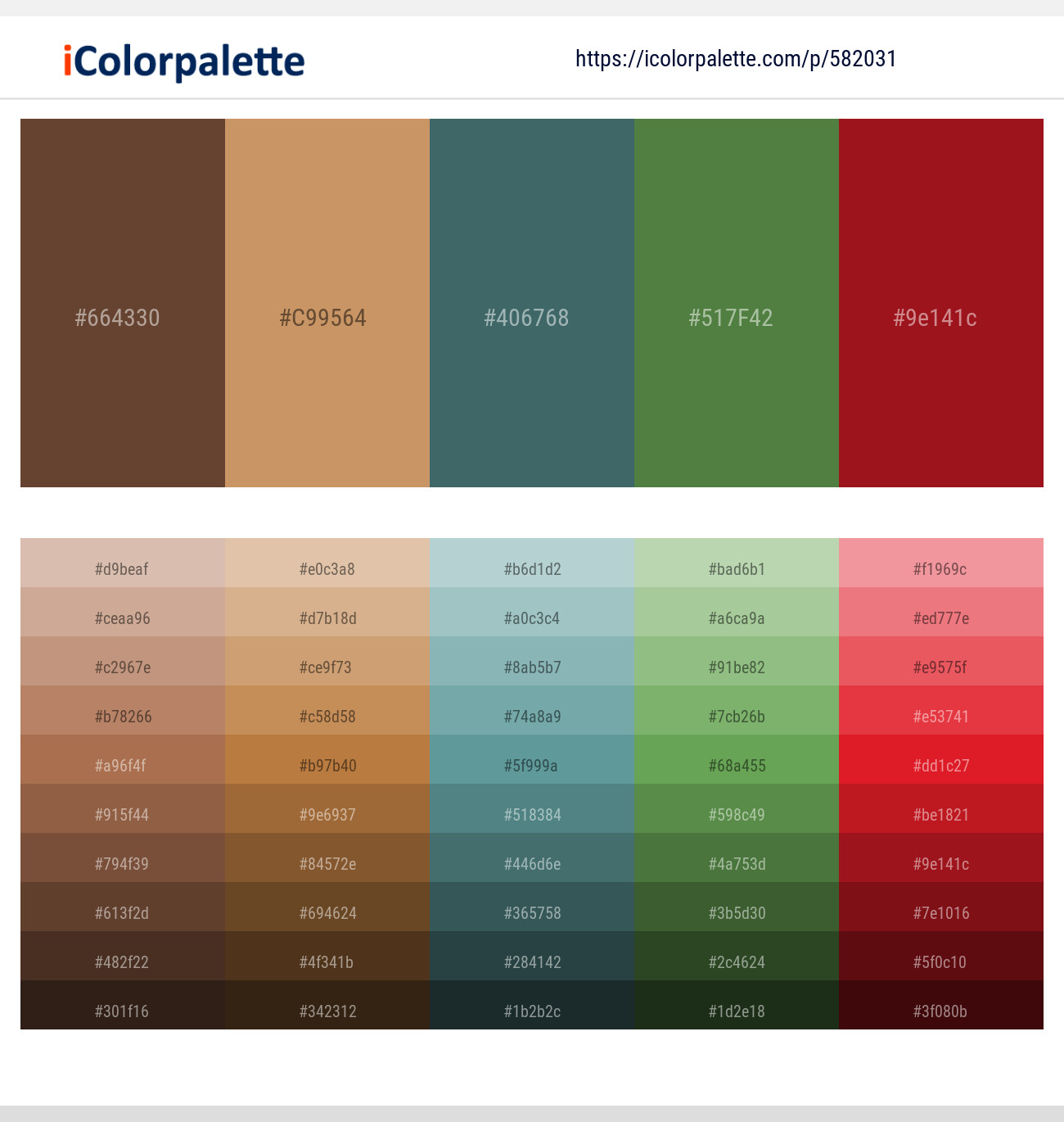Quincy – Antique Brass – William – Fern Green – Tamarillo Color scheme