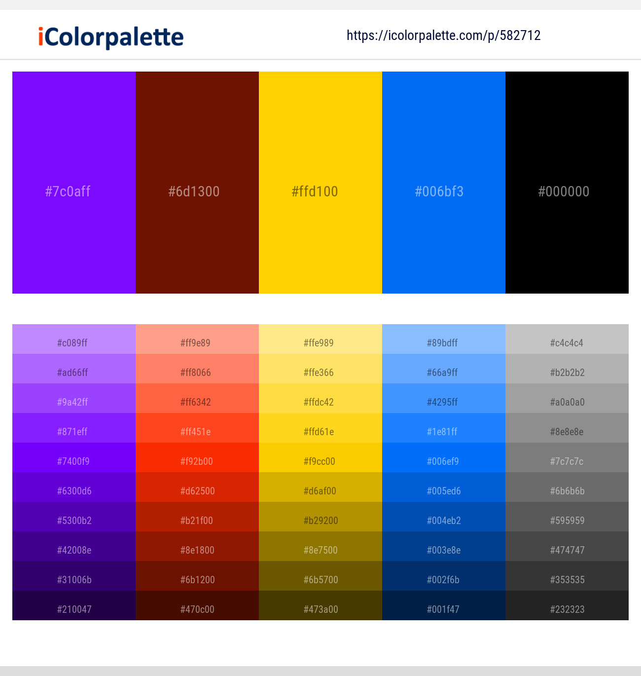 Electric Violet – Cedar Wood Finish – Gold – Blue Ribbon – Black Color scheme