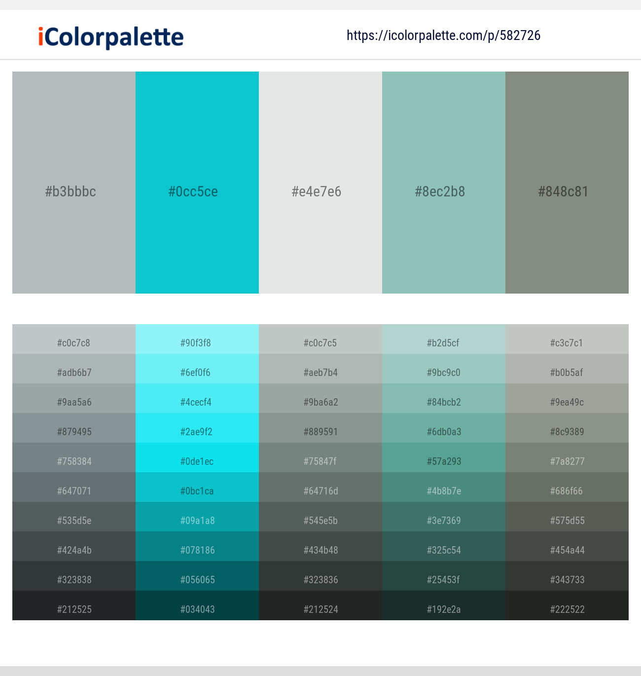 28+ Dark Turquoise And Dark Sea Green Color Palettes & Gradient Ideas |  iColorPalette
