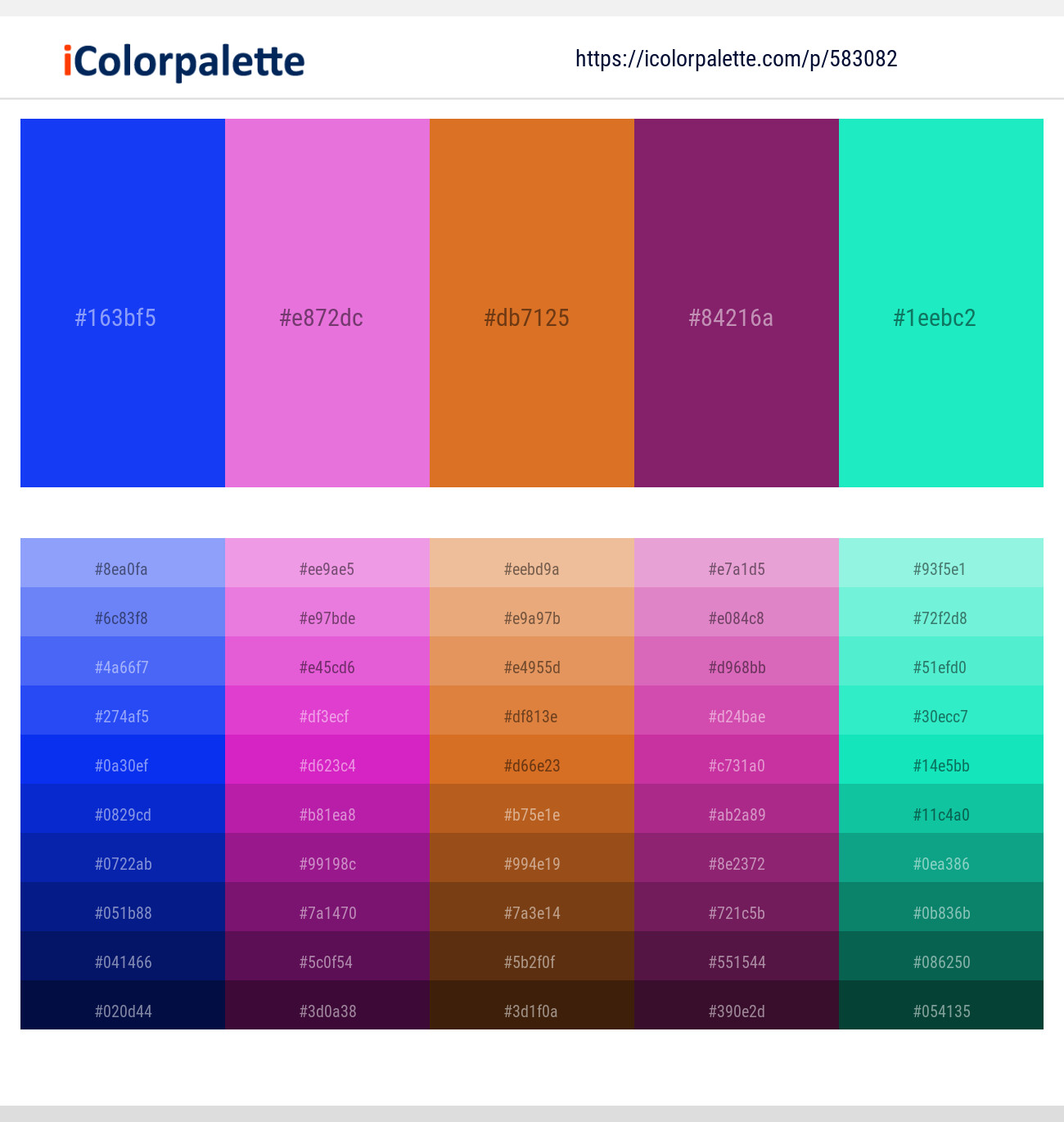 800+ Latest Color Schemes with Bright Turquoise Color tone combinations ...