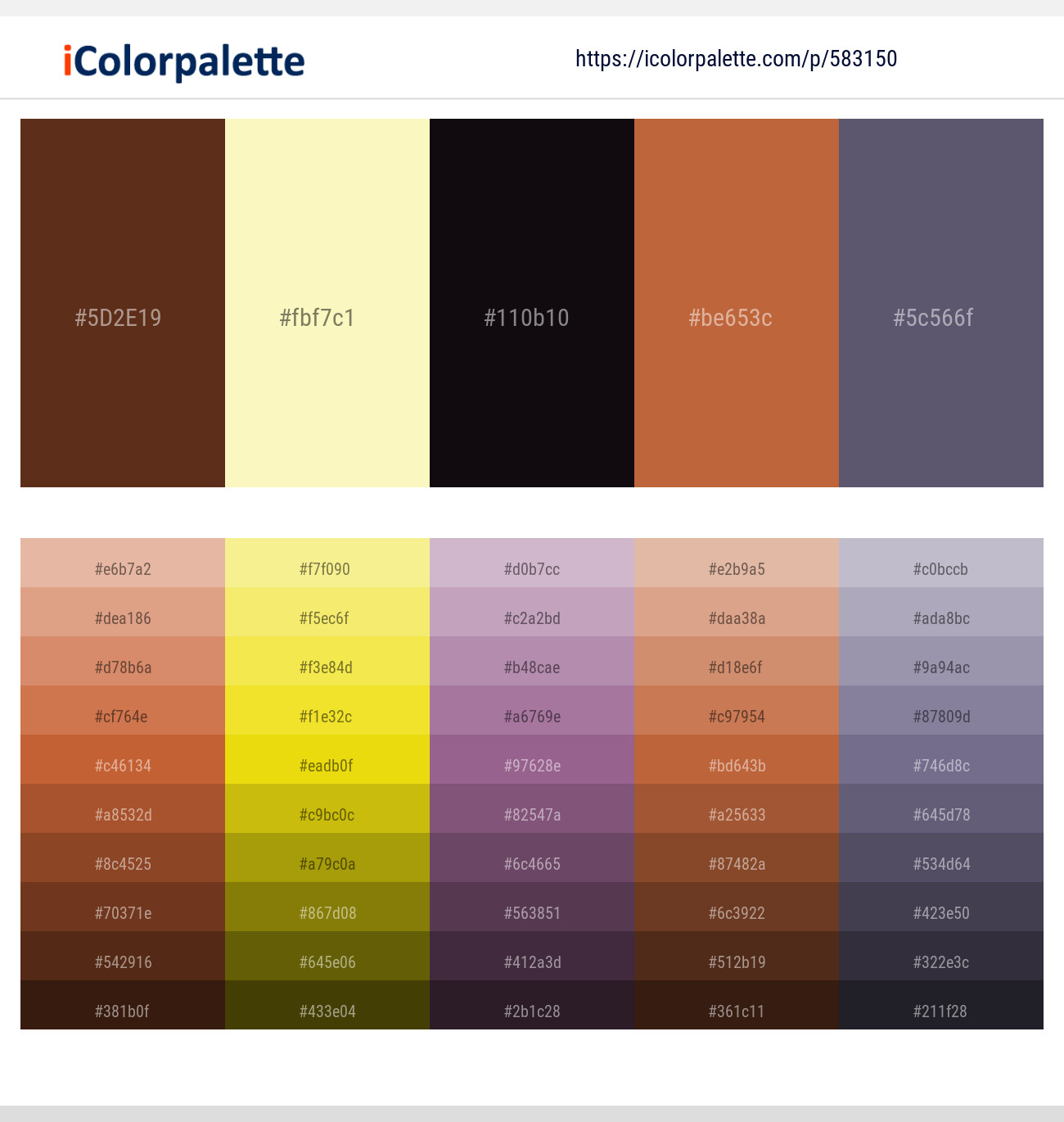583150Espresso – Astra – Gondola – Crail – Smoky Color scheme