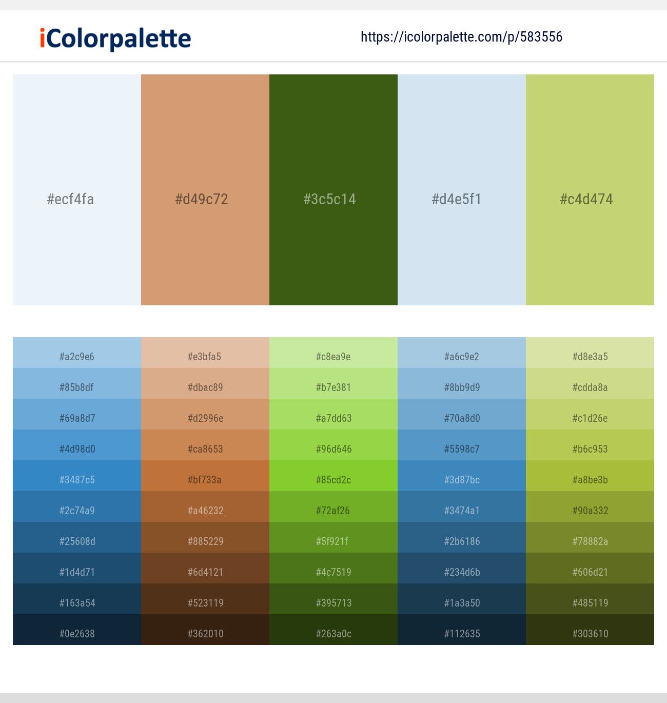 Link Water – Whiskey – Dell – Link Water – Tacha Color scheme