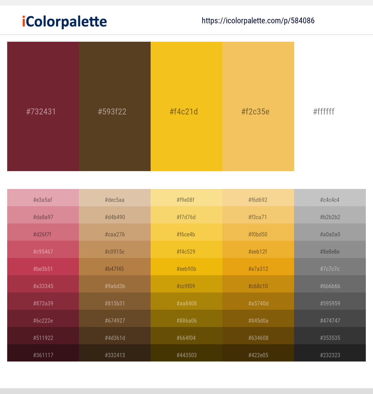 74 Latest Color Schemes with Brown And Gold Color tone combinations ...