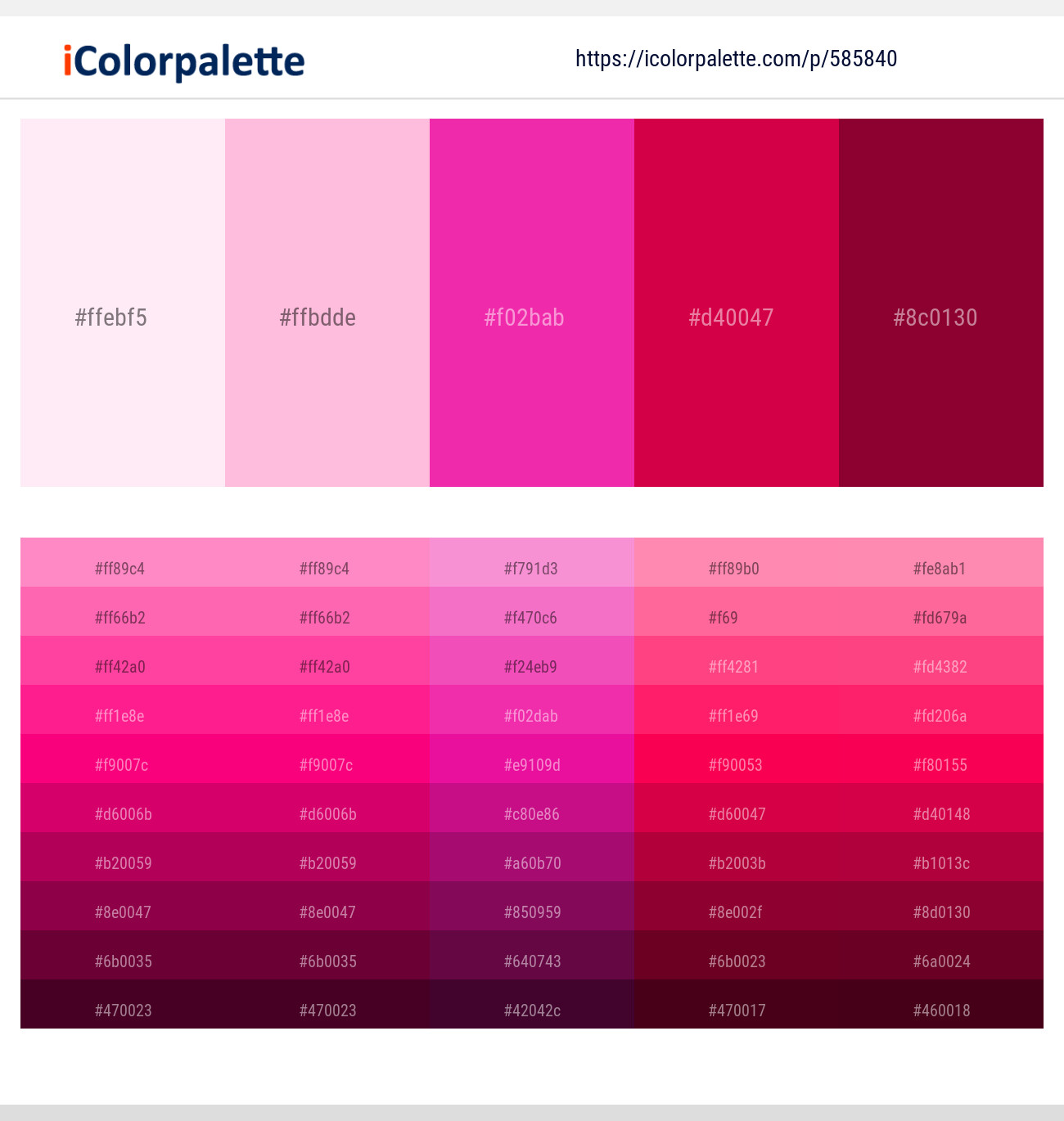 1450+ Latest Color Schemes with Fuchsia Color tone combinations | 2025 ...