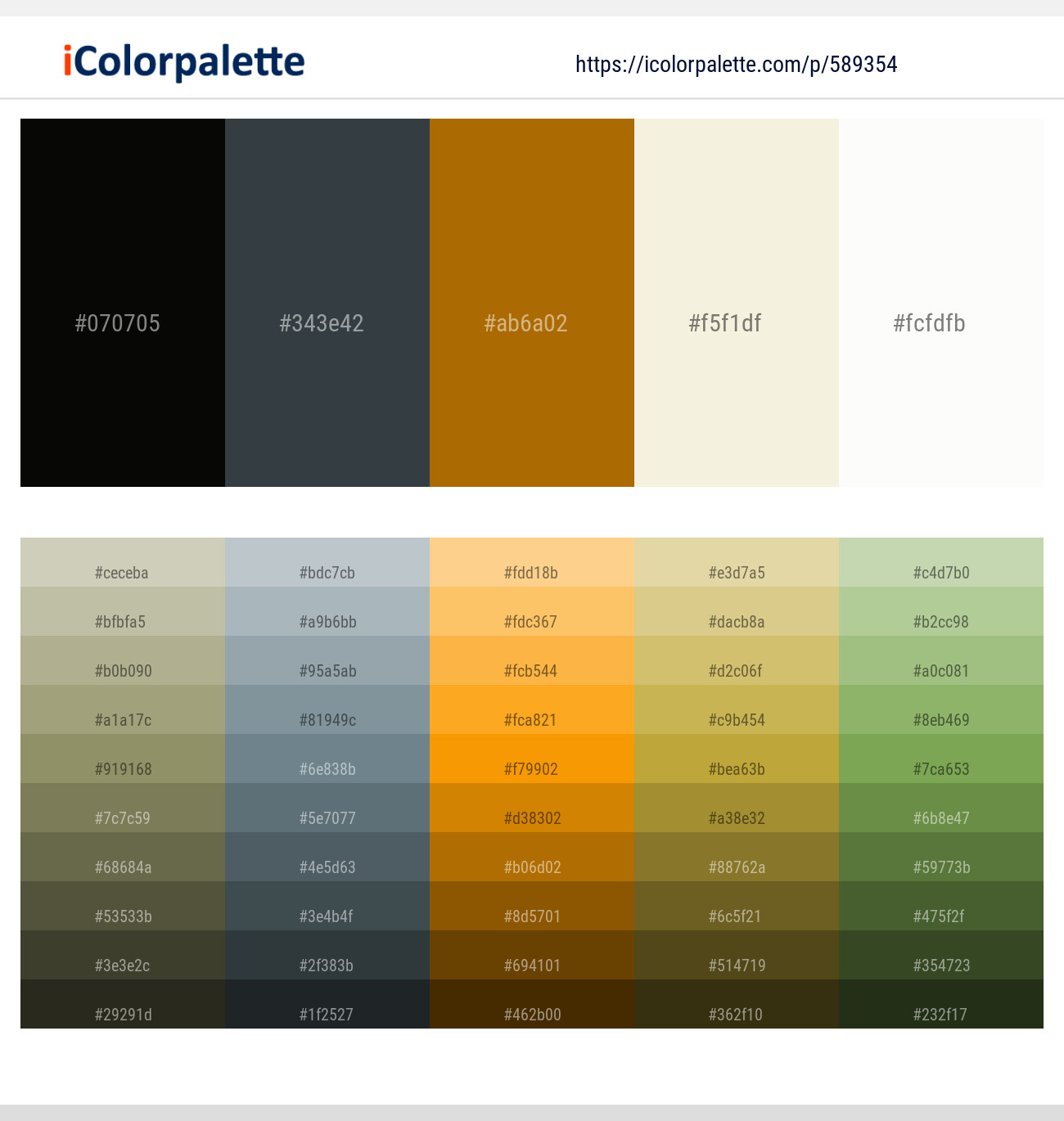 Rangoon Green – Outer Space – Mai Tai – Quarter Spanish White – Snow Drift Color scheme