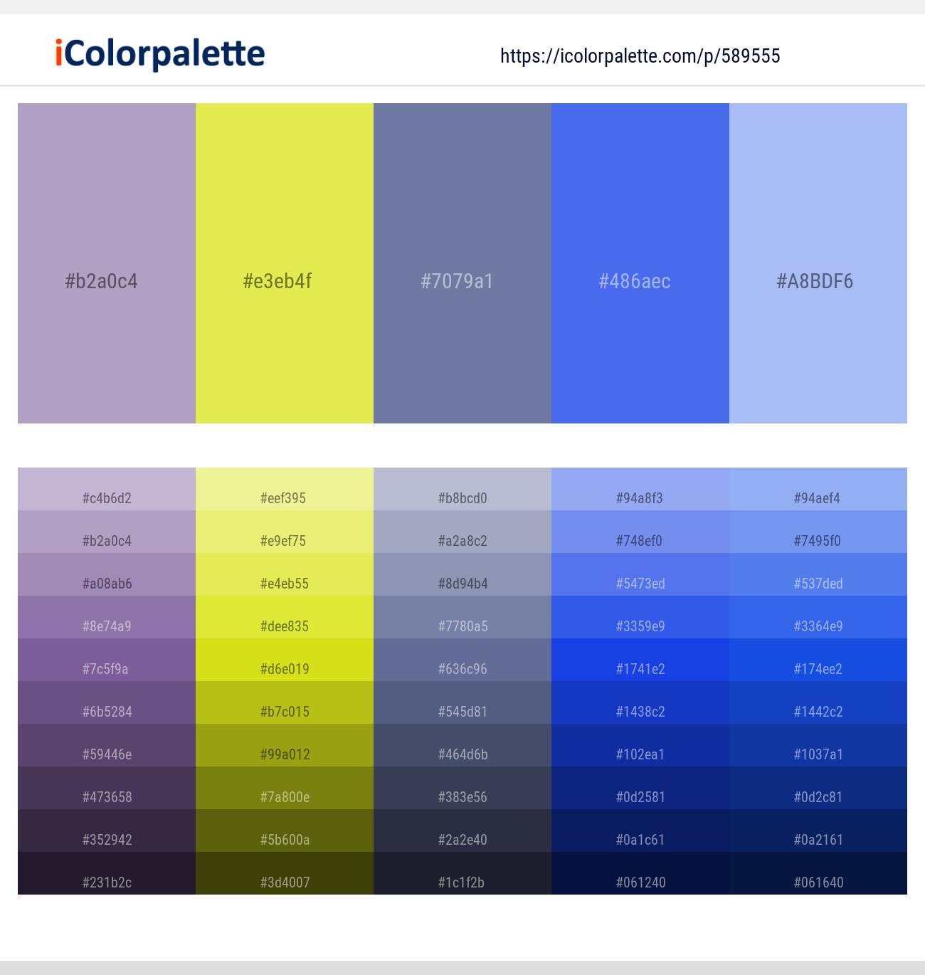 Chatelle – Starship – Lynch – Royal Blue – Perano Color scheme
