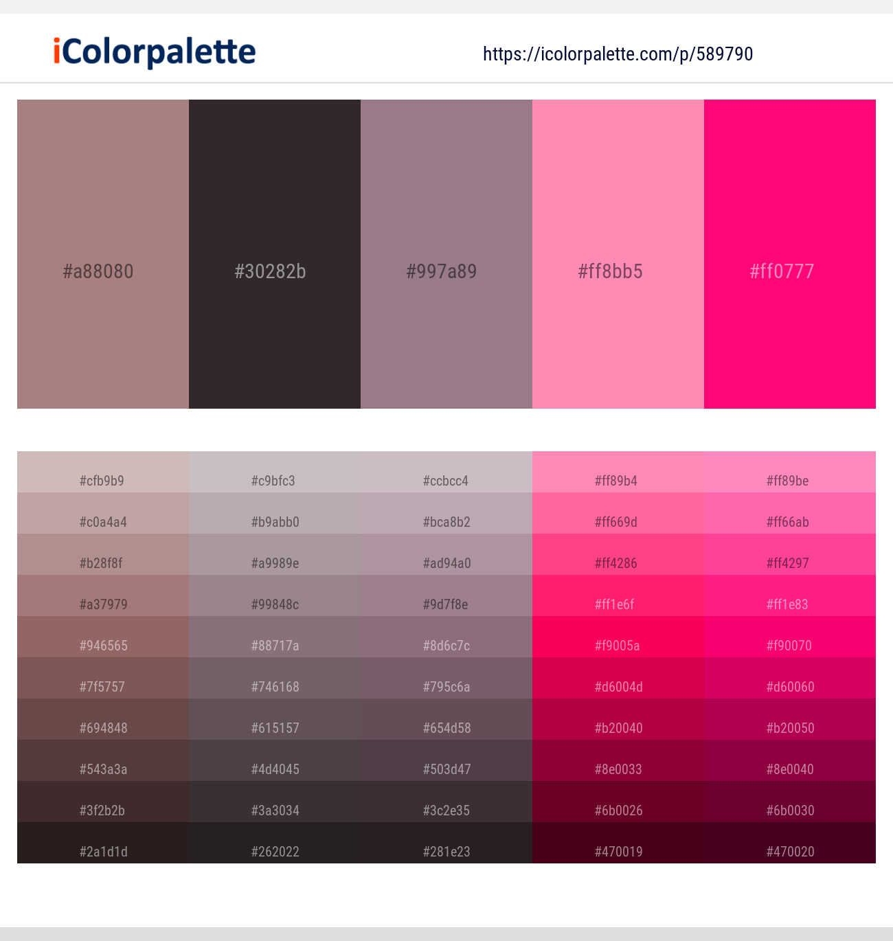 589790Pharlap – Thunder – Mountbatten Pink – Pink Salmon – Rose Color scheme