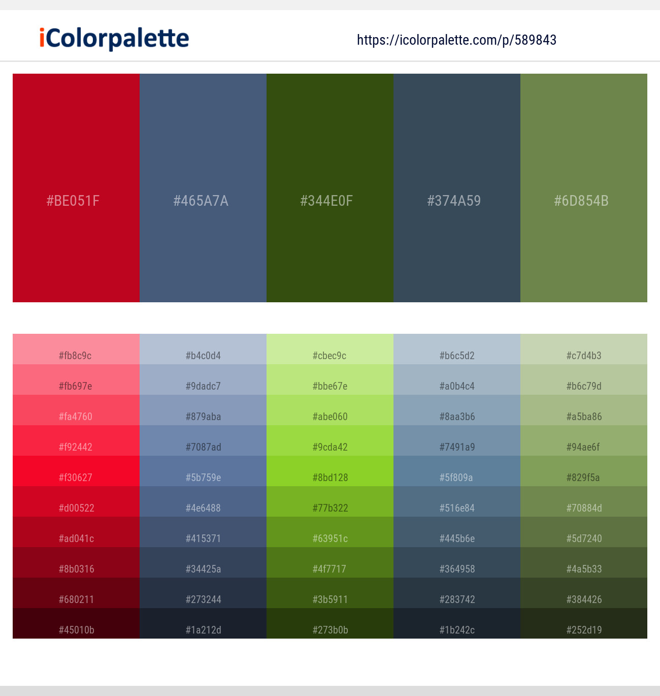 Monza – Fiord – Clover – Oxford Blue – Dingley Color scheme